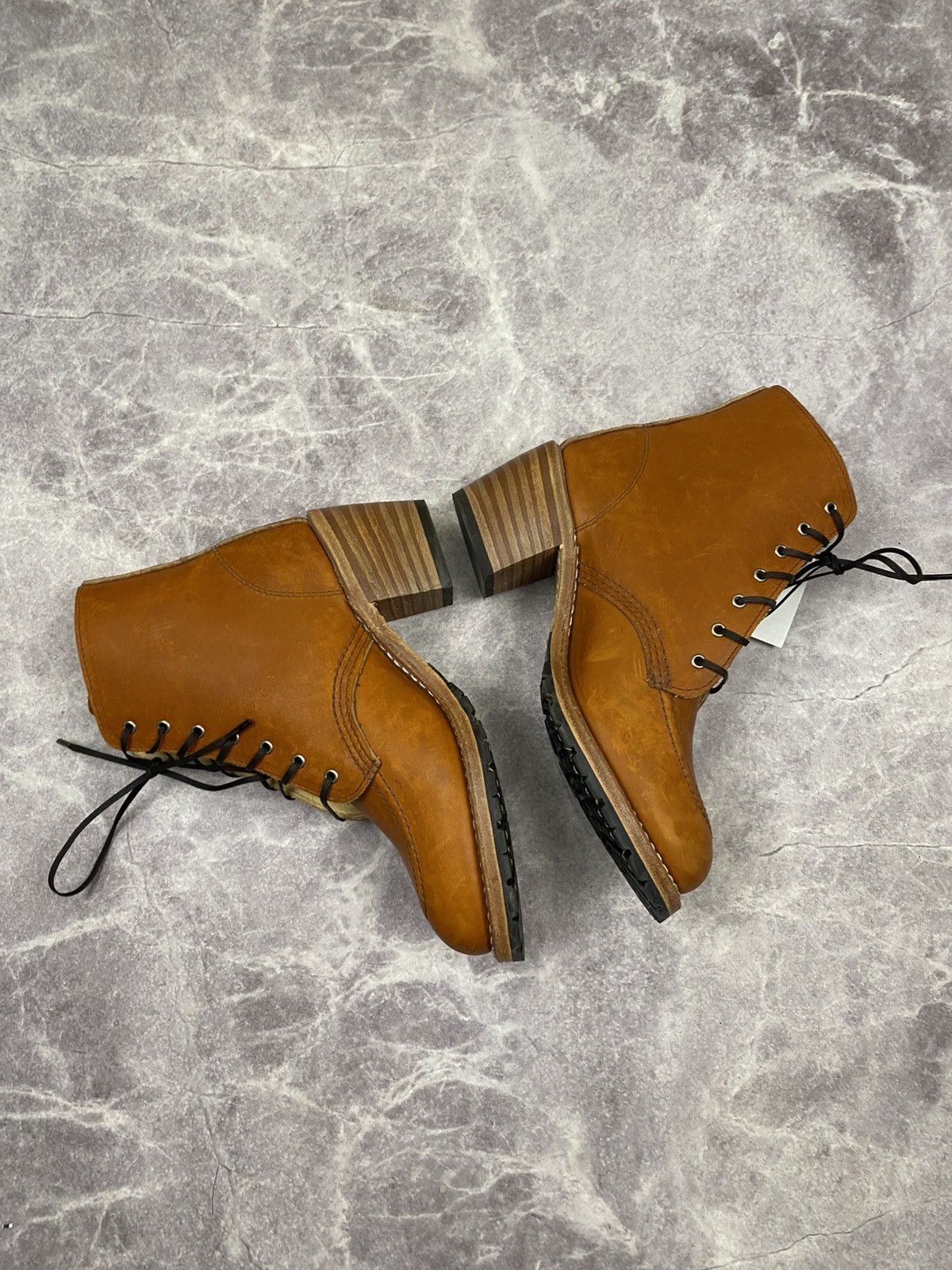 Red Wing Red Wing Clara 3404 Heeled Oro Legacy Leather Boots Size: 37 Size US 7 / IT 37 - 10 Thumbnail