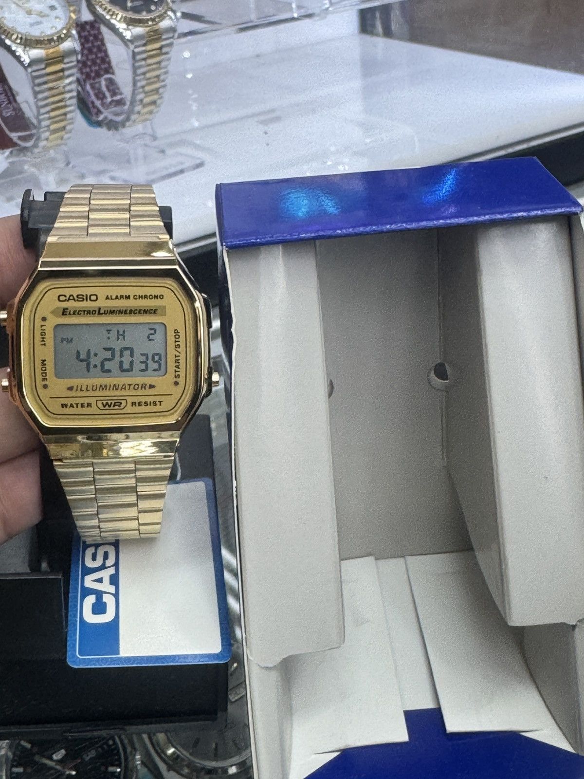 Casio Casio Stainless Steel Watch Unisex Size Brand New Size 34 - 12 Thumbnail