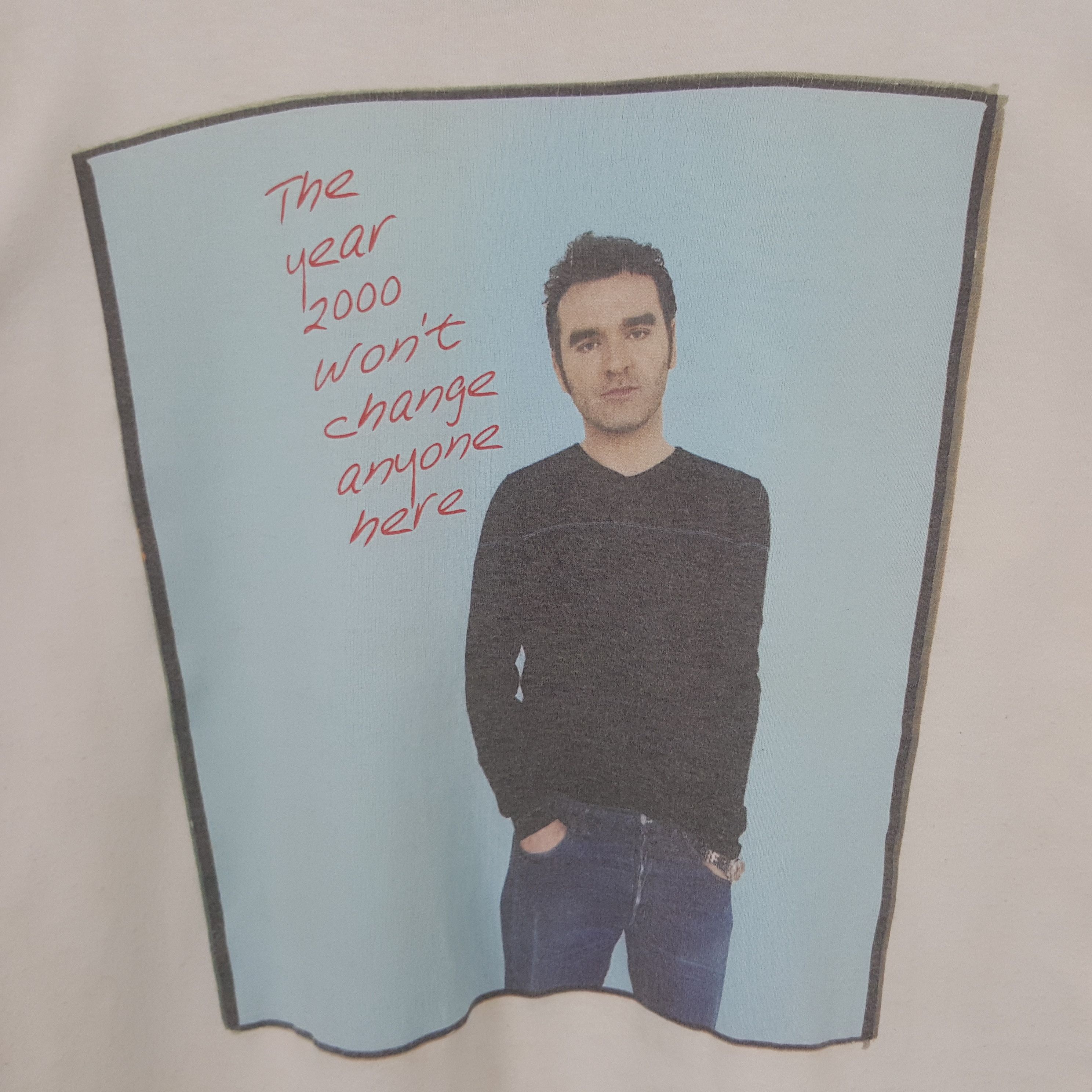 Band Tees Vintage MOZ Morrissey Singer Songwriter Tshirt 32 Size US M / EU 48-50 / 2 - 2 Thumbnail
