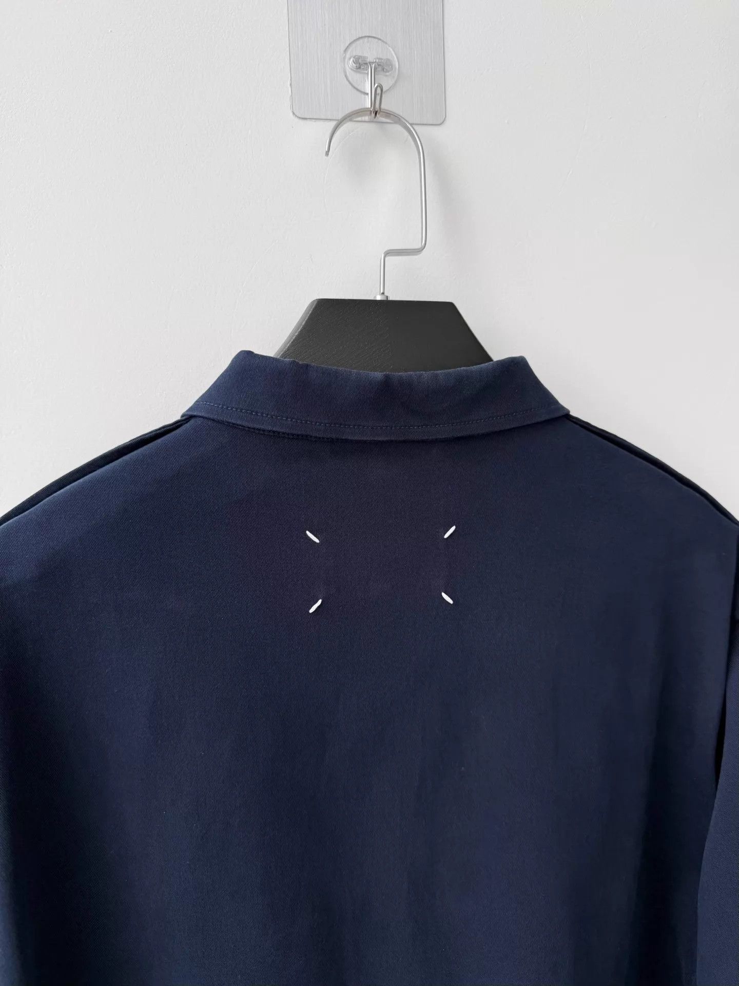 Maison Margiela Maison Margiela F/W20 Decon Pocket Shirt Jacket Navy Blue 48 Size US M / EU 48-50 / 2 - 5 Thumbnail