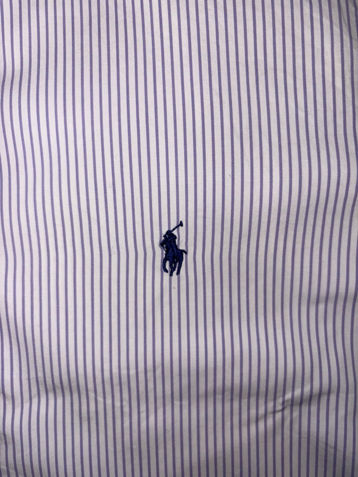Polo Ralph Lauren Polo Ralph Lauren Striped Shirt Custom Fit Size 16 M/L Size US S / EU 44-46 / 1 - 5 Thumbnail