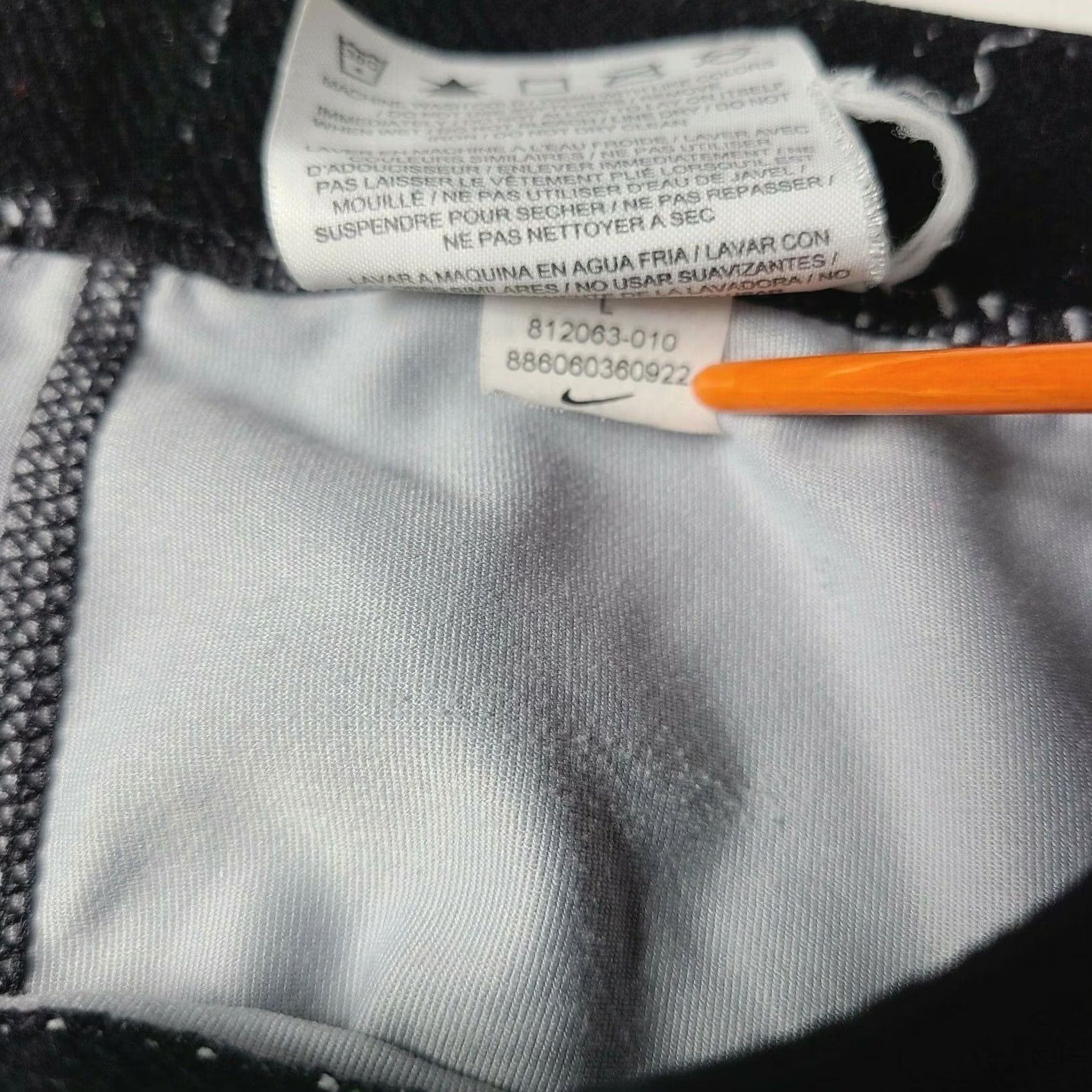 Nike Nike Pro Active Legging Size Large Training Yoga Pants Dri-Fit Design Size 36" / US 14 / IT 50 - 7 Thumbnail