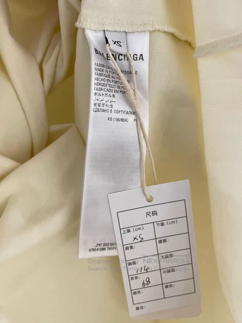 Balenciaga Balenciaga Letter Logo Printed Crew Neck Short Sleeve T-Sh Size US XS / EU 42 / 0 - 9 Thumbnail