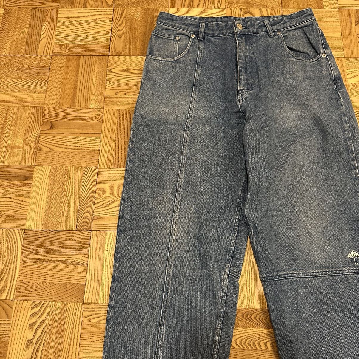 Helas Helas Reinforced Stiching Blue Denim Size US 33 - 5 Thumbnail