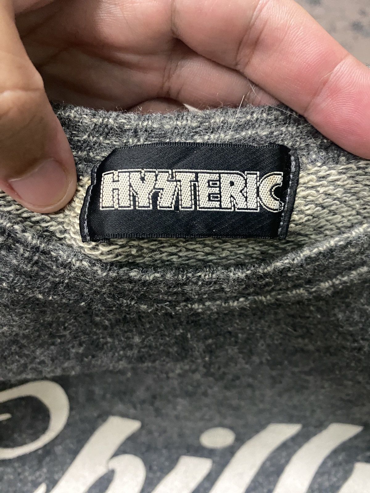 Hysteric Glamour × Japanese Brand × Vintage 💥RARE💥HYSTERIC GLAMOUR “CHILLIN” ANARCHY SWEATSHIRT✨ Size US M / EU 48-50 / 2 - 17 Thumbnail