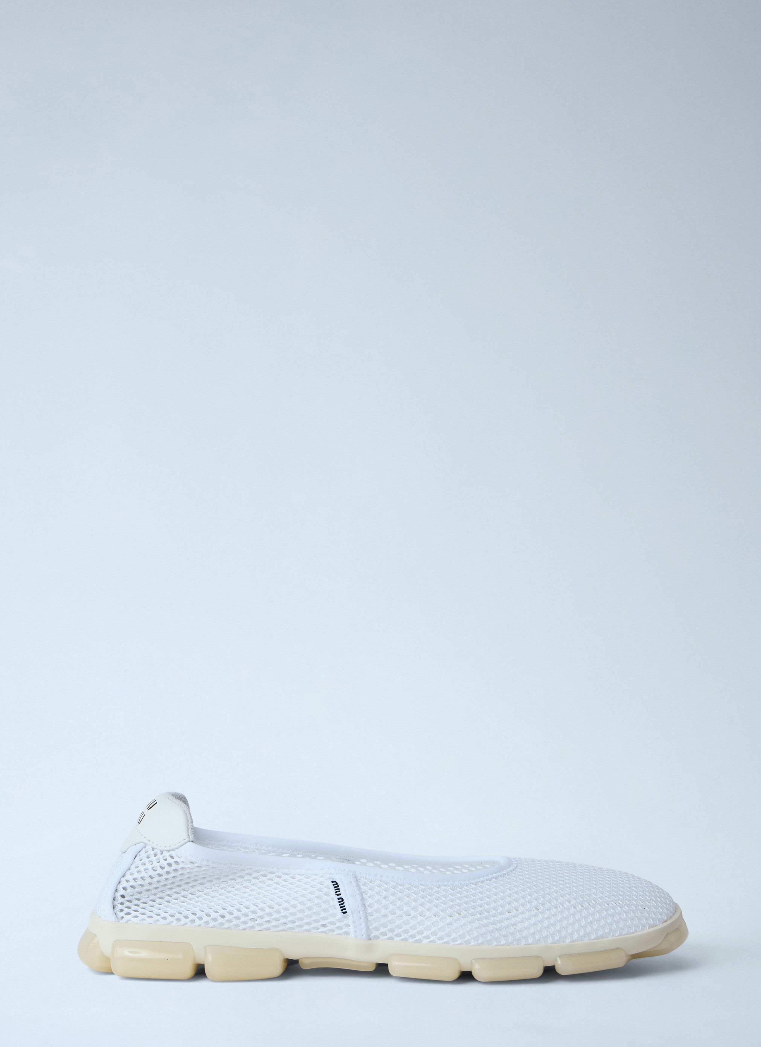 Miu Miu Mesh Slip-On Flats Size US 8 / IT 38 - 1 Thumbnail