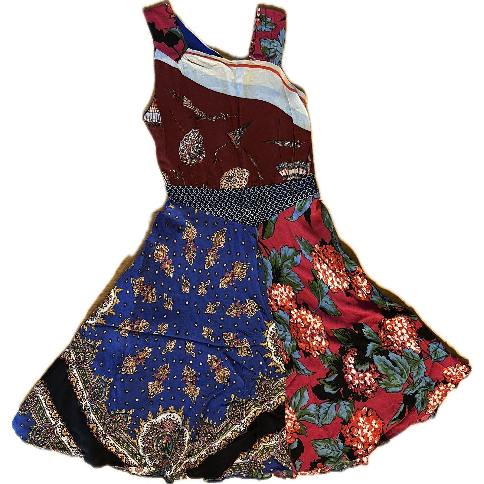Other Moulinette Soeurs Anthropologie Midi Dress Size 4 Multicolor Size S / US 4 / IT 40 - 1 Thumbnail