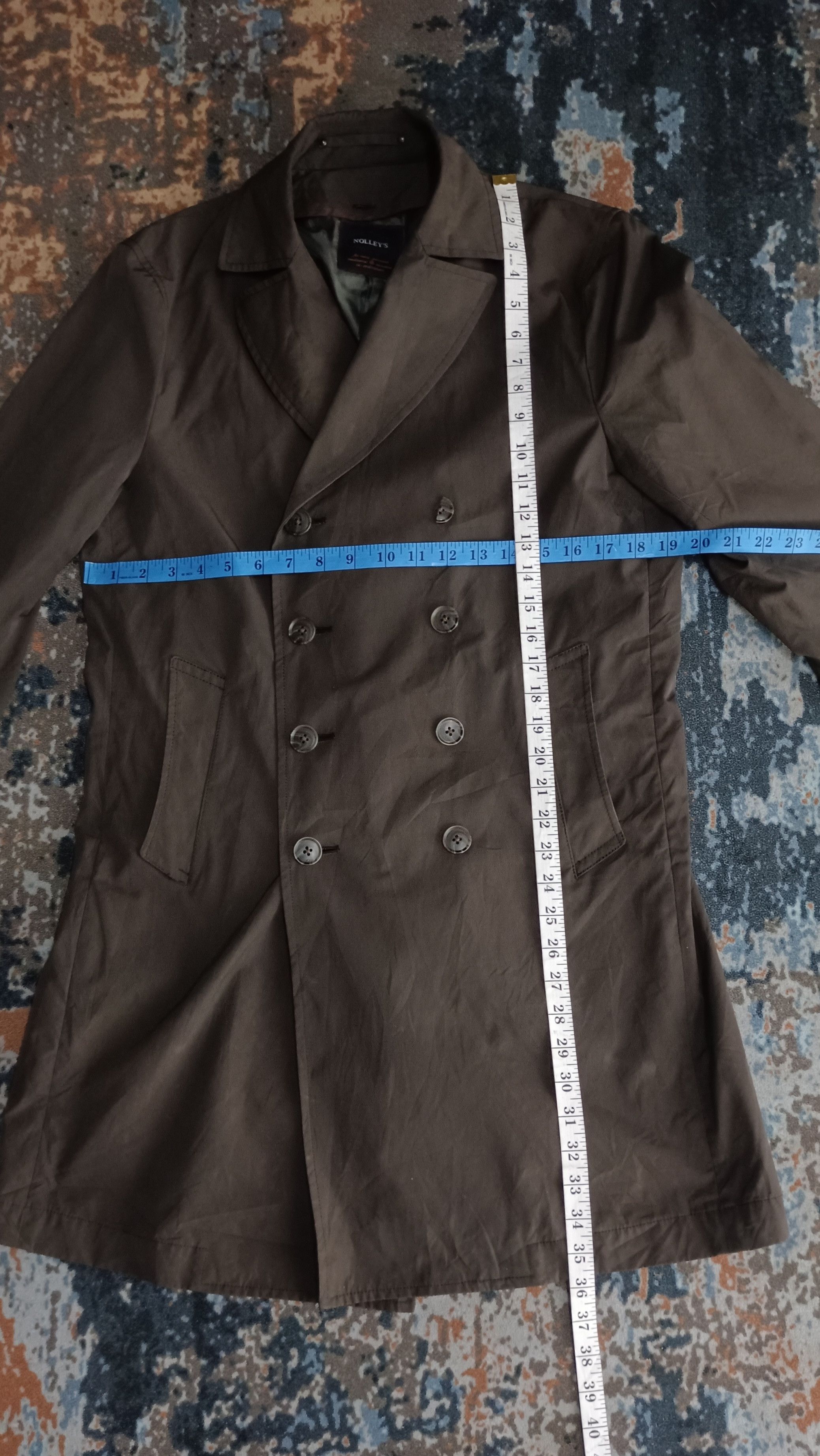 NOLLEY'S Vintage Nolley's Trench Coat Double breasted Size US M / EU 48-50 / 2 - 14 Thumbnail