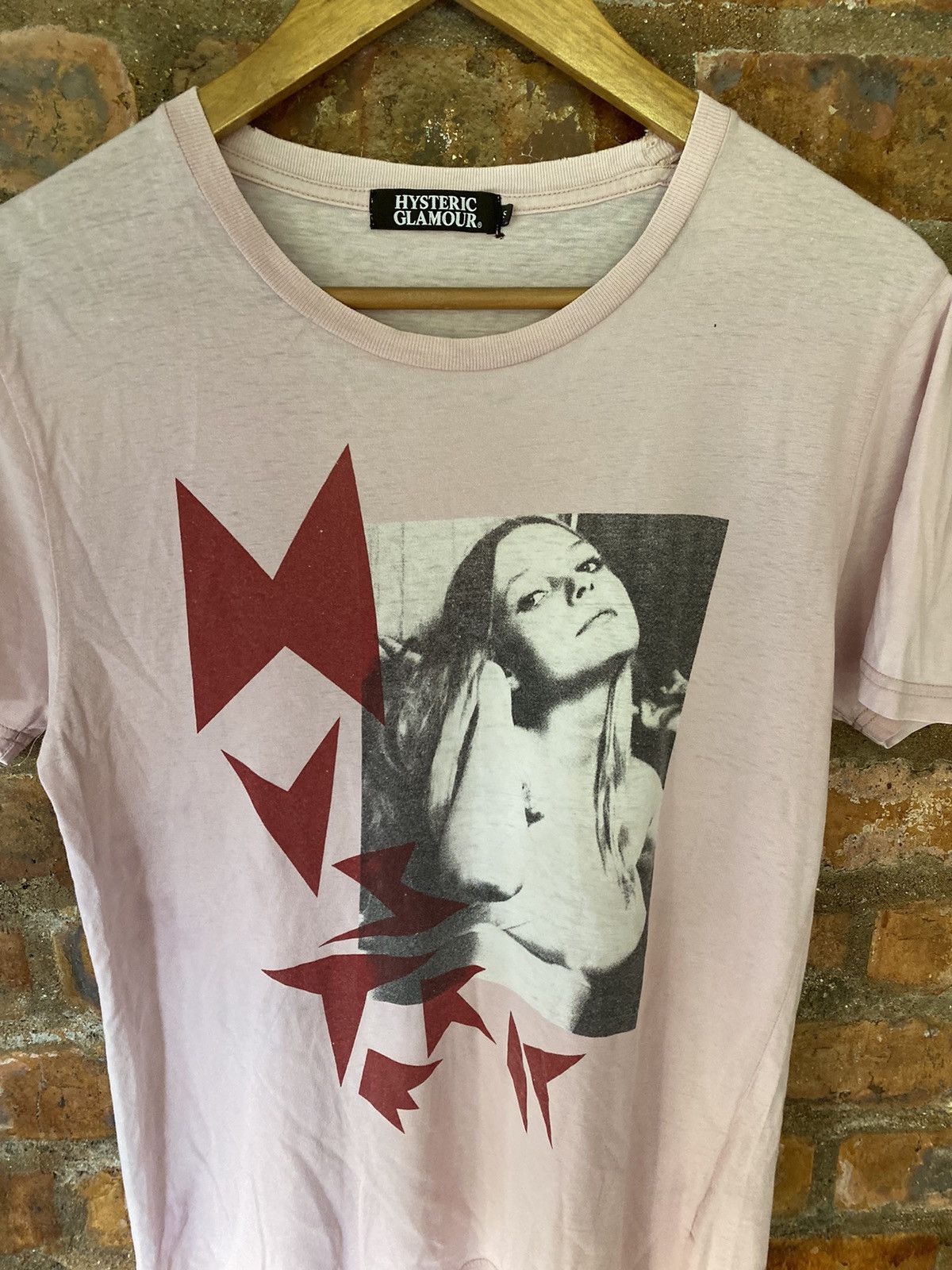 Hysteric Glamour 🔥 Vtg HG girl pin up tee Size US S / EU 44-46 / 1 - 4 Thumbnail