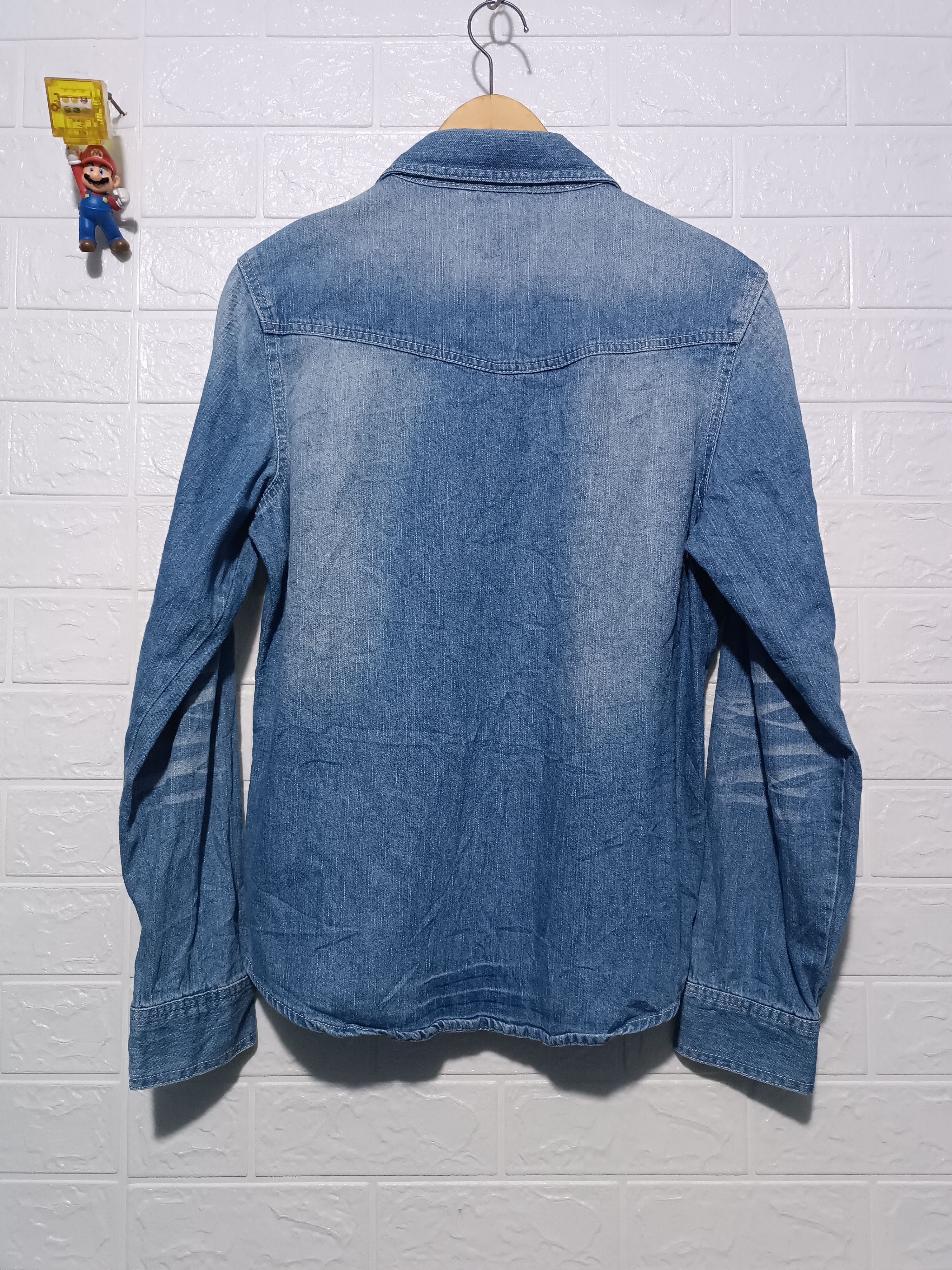In The Attic In The Attic Denim Shirt Work Embroidery Size US M / EU 48-50 / 2 - 6 Thumbnail