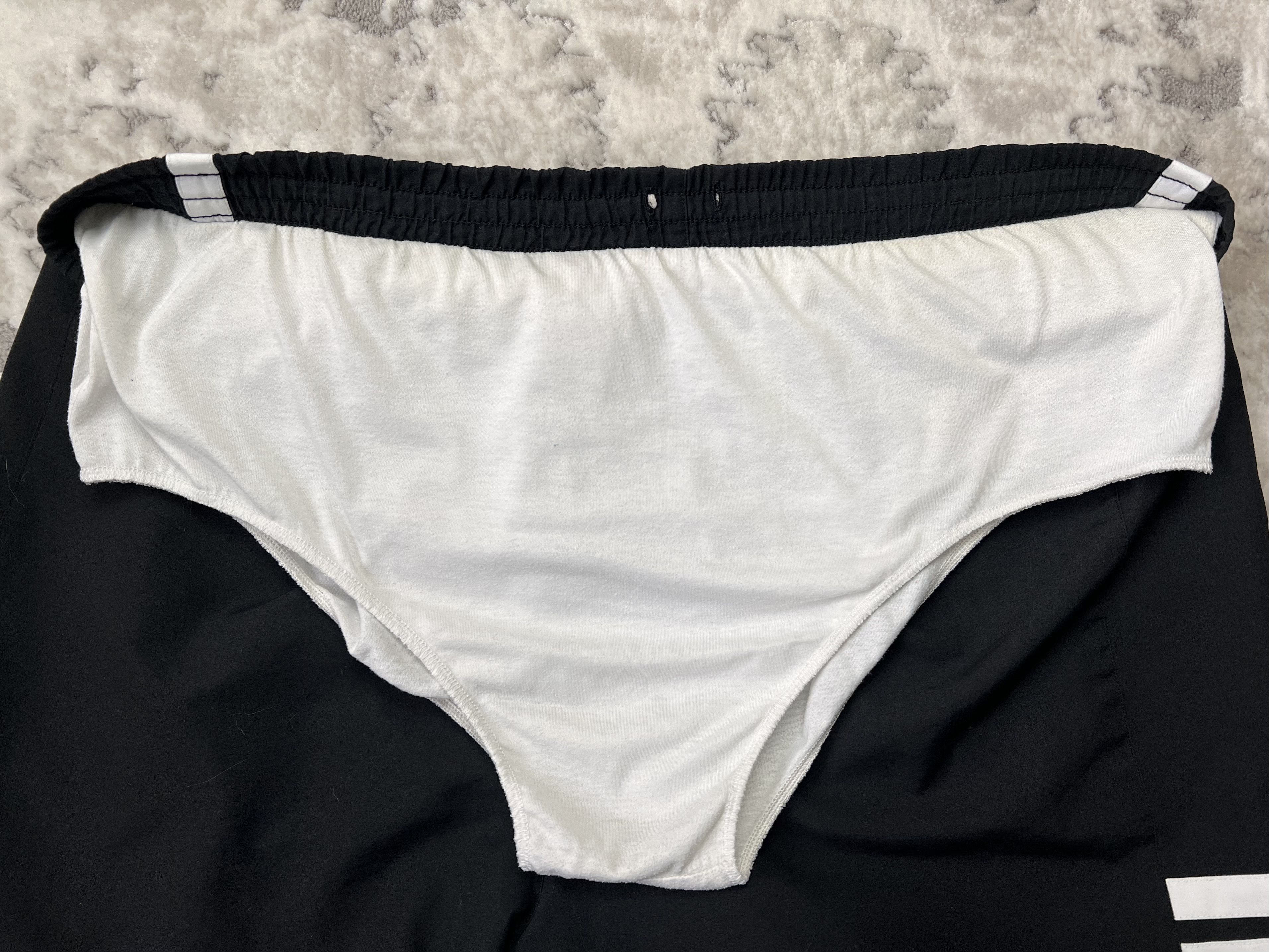 Adidas × Vintage Vintage Adidas 3-Stripes Swim Shorts Y2K XL Size US 36 / EU 52 - 13 Thumbnail