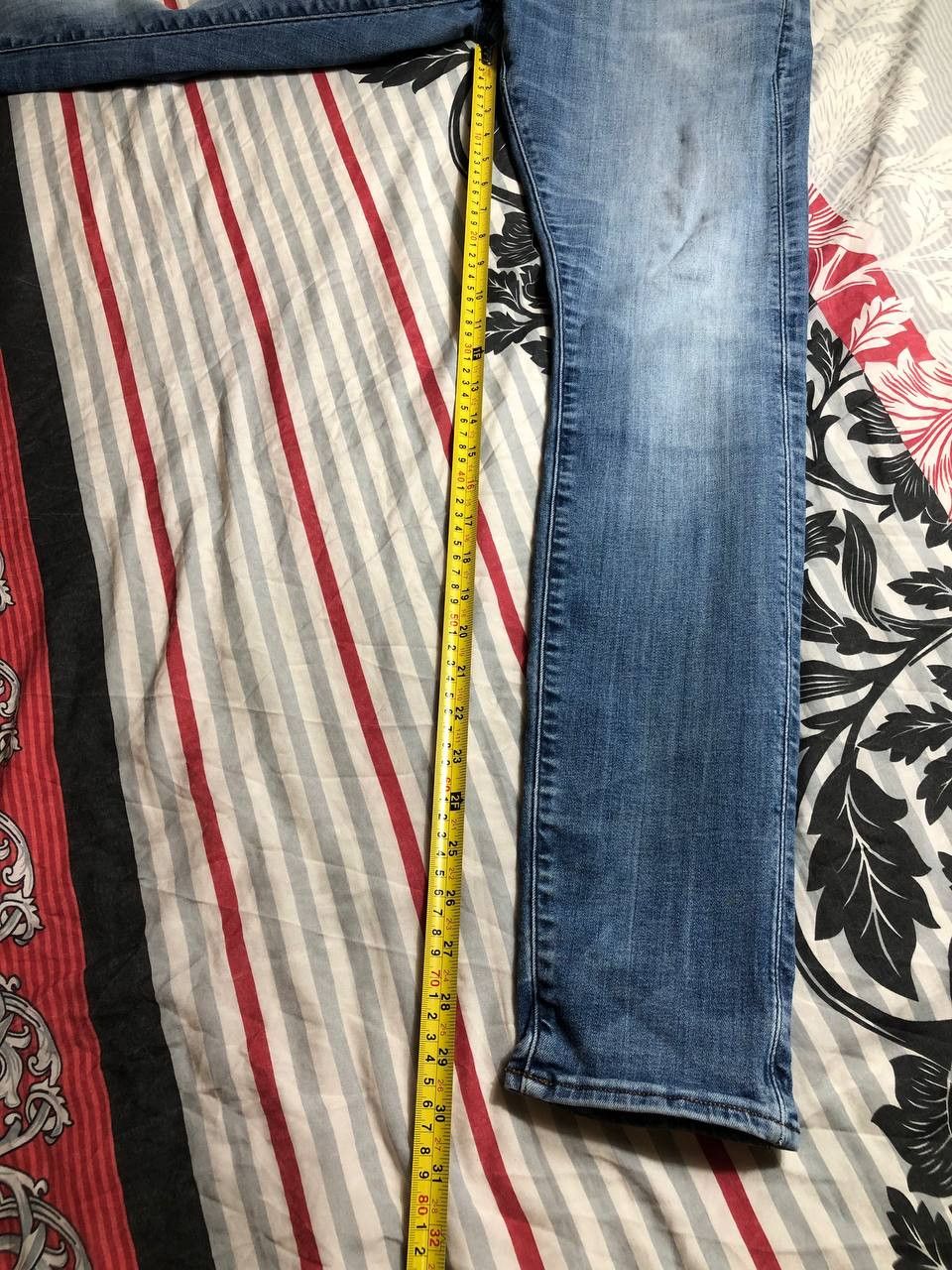 G-Star × Japanese Brand Crazy Crash Dirty Baggy Faded Jean Japan Avant Garde Style Size US 30 / EU 46 - 15 Thumbnail