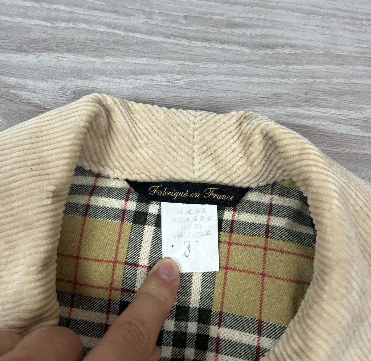 Le Laboureur Le Laboureur Vintage French Corduroy Work Pockets Jacket Size US L / EU 52-54 / 3 - 12 Thumbnail