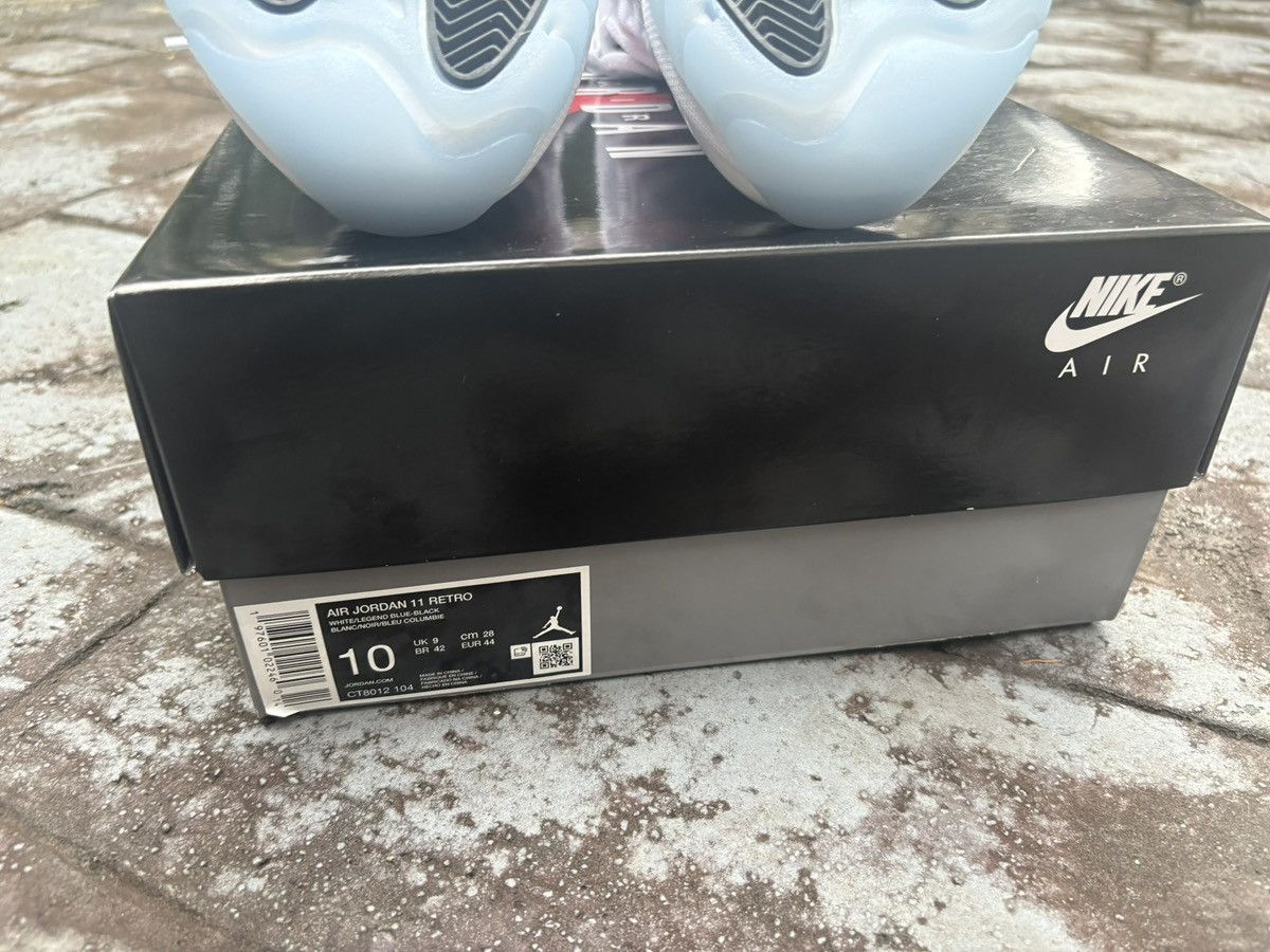 Jordan Brand AIR JORDAN 11 RETRO BLUE-BLACK Size US 10 / EU 43 - 5 Thumbnail