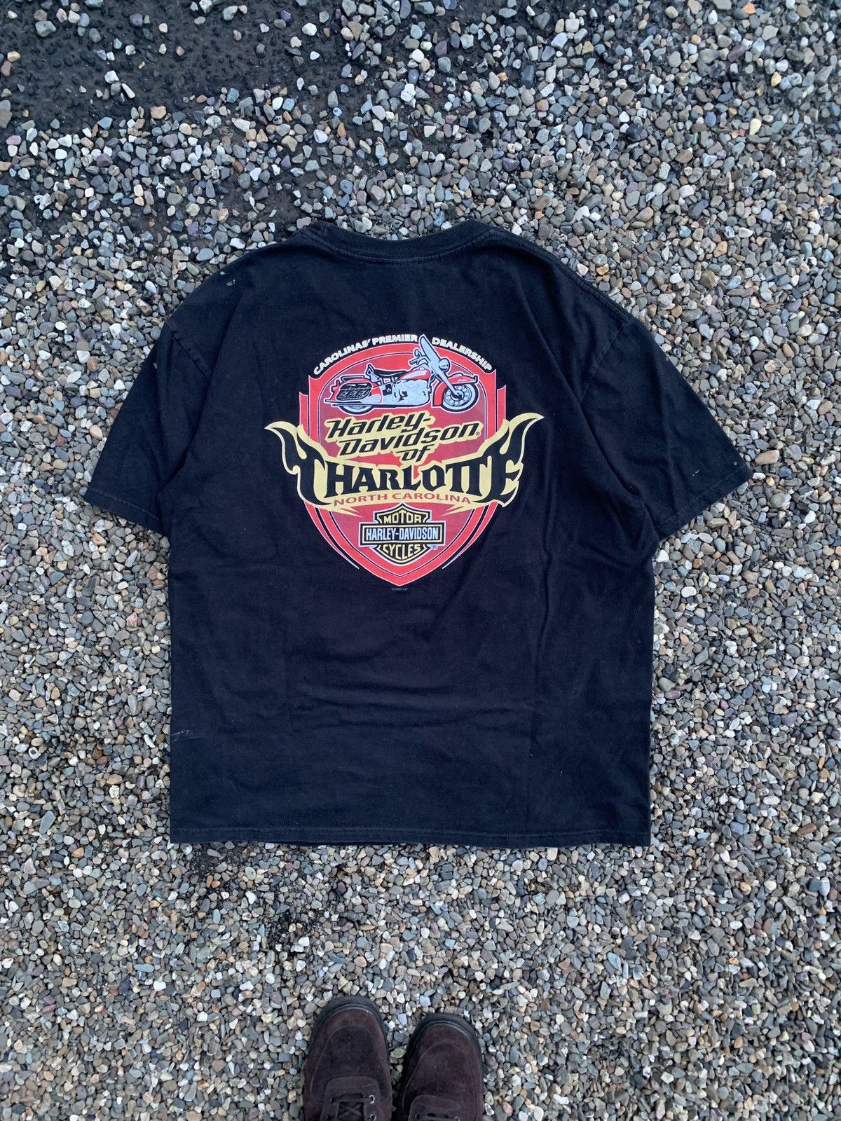 Harley Davidson 2009 Harley Davidson Charlotte North Carolina T-Shirt Size US XL / EU 56 / 4 - 1 Thumbnail