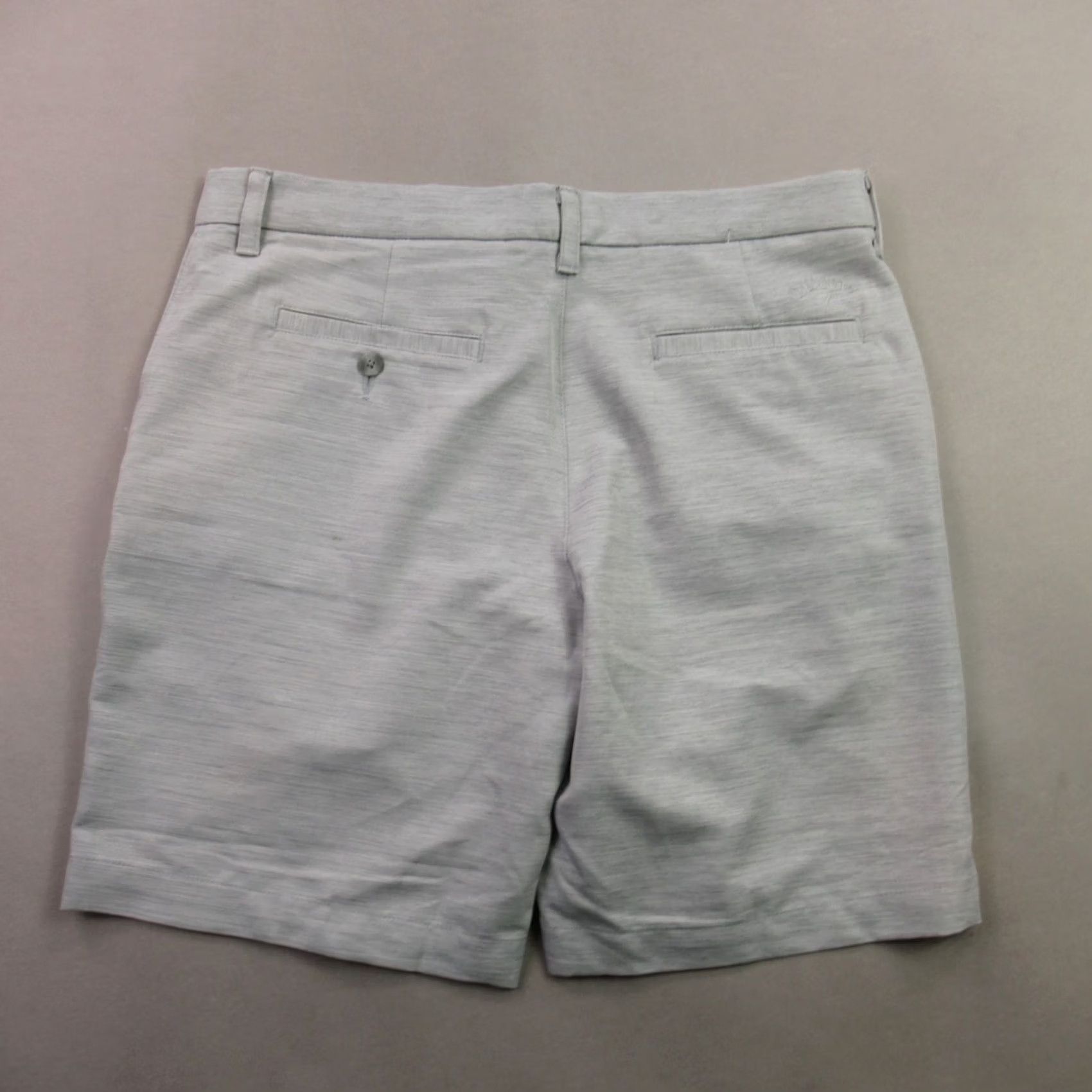Callaway Callaway Shorts Mens 34 Pockets Button Lightweight Outdoors Chino Gray Size US 34 / EU 50 - 5 Thumbnail