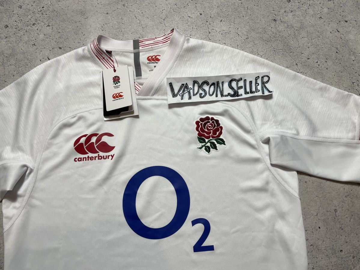 Canterbury of New Zealand × Vintage New Jersey Canterbury England Rugby League O2 Blokecore Size US M / EU 48-50 / 2 - 5 Thumbnail