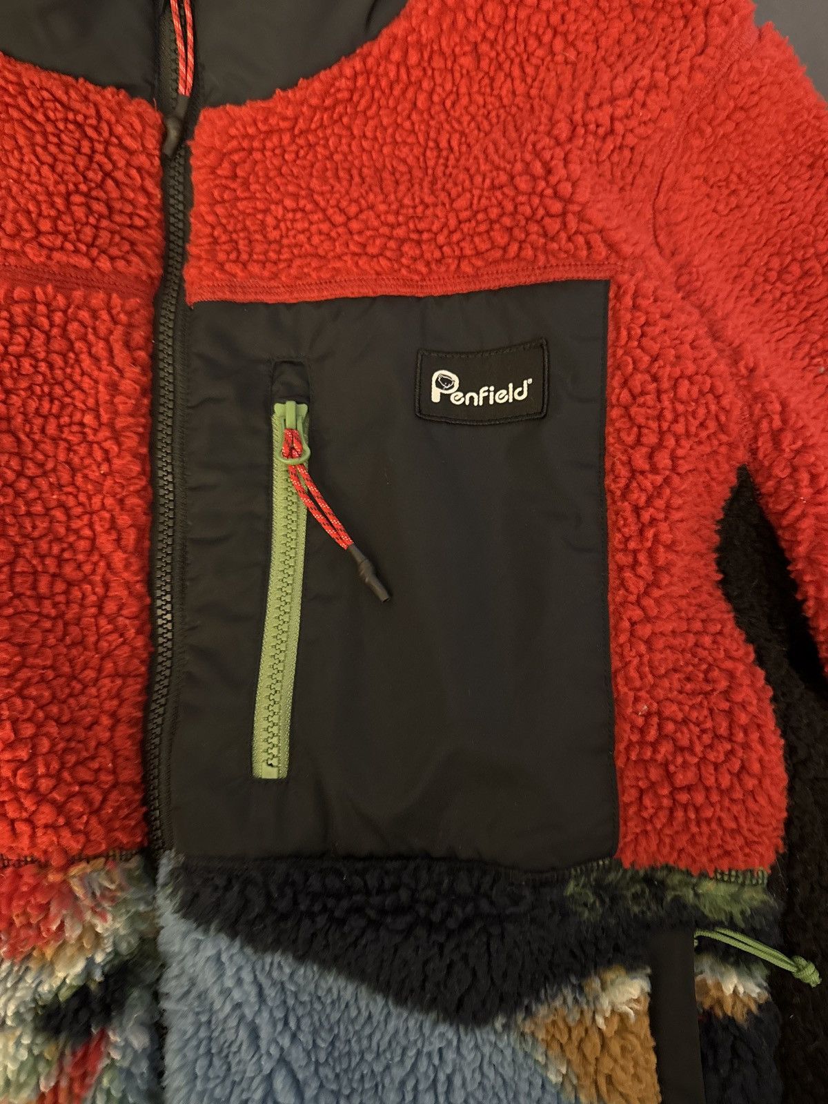 Penfield Men’s S PENFIELD MATTAWA POLAR FLEECE JACKET in Chili Red Size US S / EU 44-46 / 1 - 3 Thumbnail