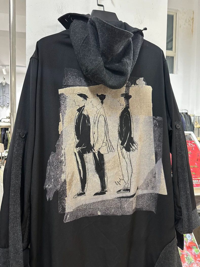 Yohji Yamamoto Yohji Yamamoto 23Aw Show Reversible Print Coat 2503-Nextarr Size US M / EU 48-50 / 2 - 4 Thumbnail