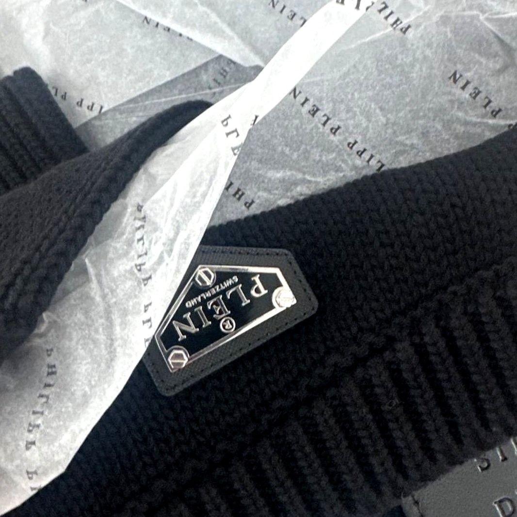 Philipp Plein Philipp Plein Blk Teddy Bear Round Neck Pullover Sweater XXL Size US XXL / EU 58 / 5 - 6 Thumbnail