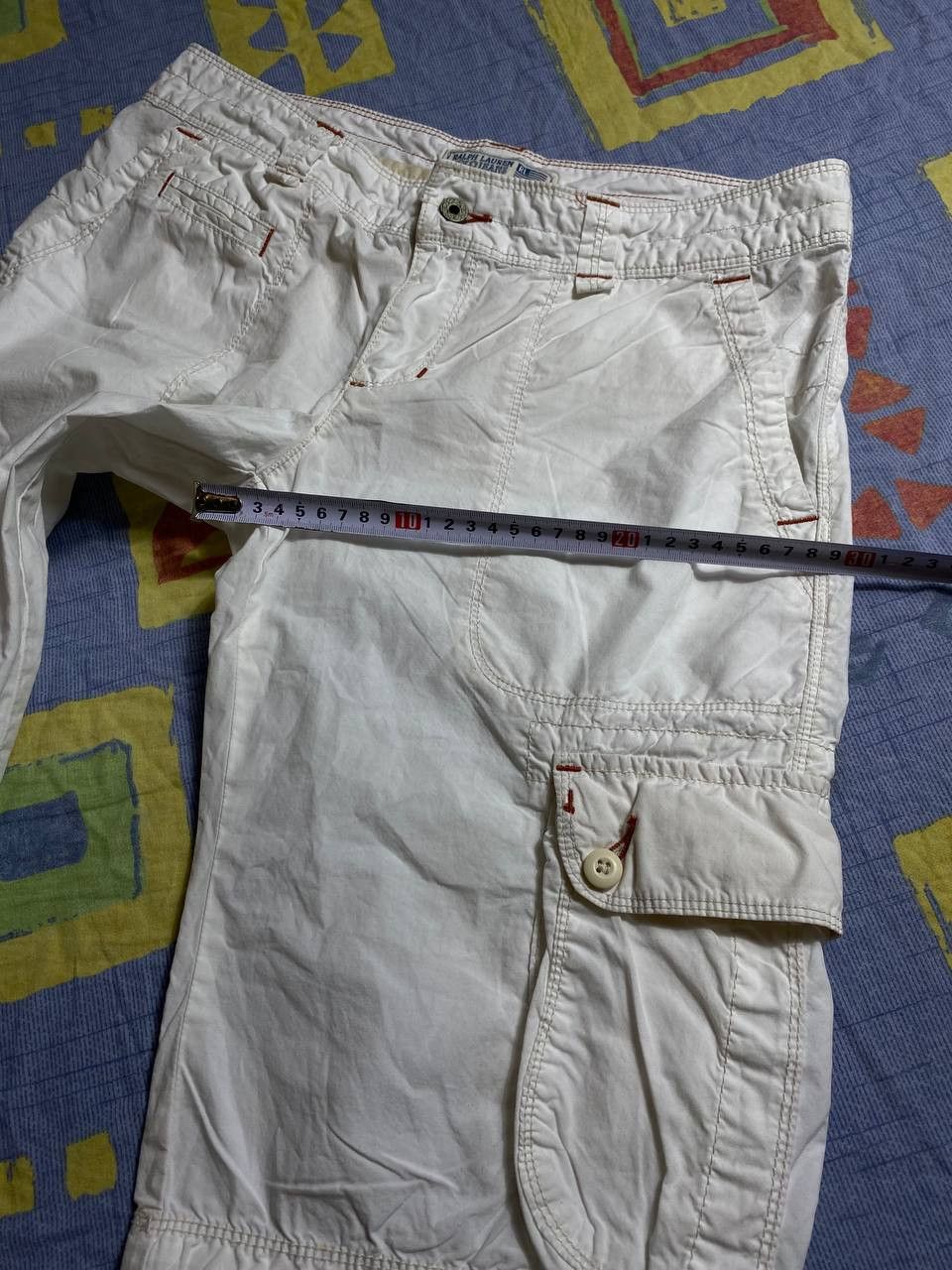 Polo Ralph Lauren Y2K Polo Ralph Lauren Cargo Shorts Size 28" / US 6 / IT 42 - 7 Thumbnail
