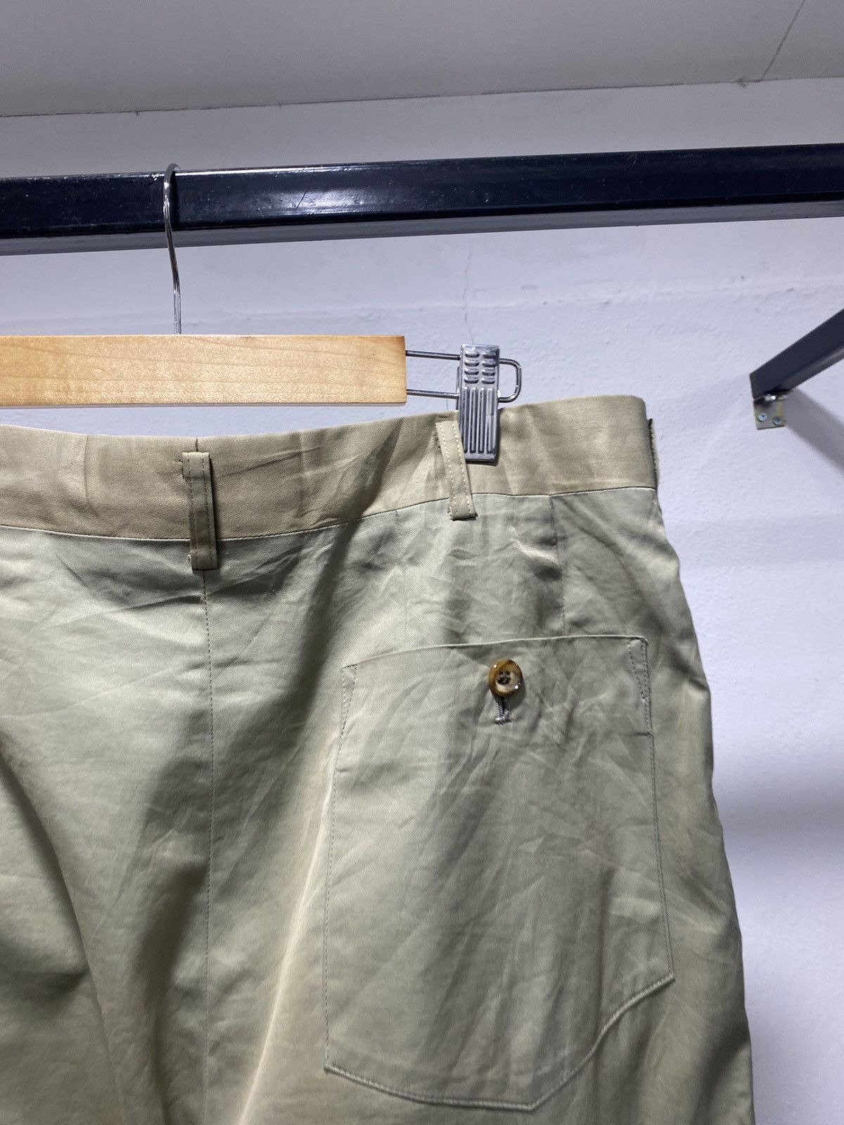 Comme des Garcons Homme Rare☠️ 1980 CDG HOMME Pleated Trousers Pants Designer Japan Size US 31 - 12 Thumbnail