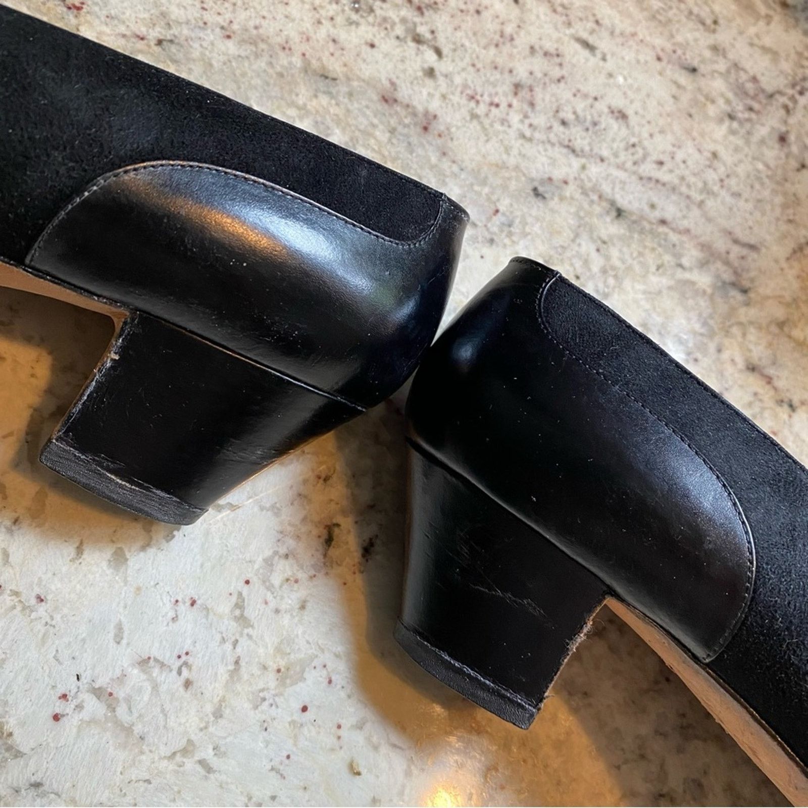 Other Silvia Fiorentina Cap Toe Blk Spectator Heel Italy 9.5N Size US 9.5 / IT 39.5 - 7 Thumbnail