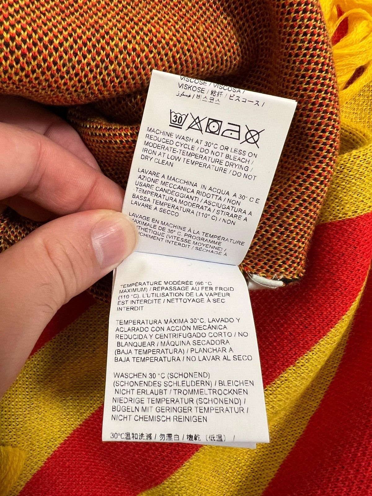 Off-White Off white scarf yellow Size ONE SIZE - 7 Thumbnail