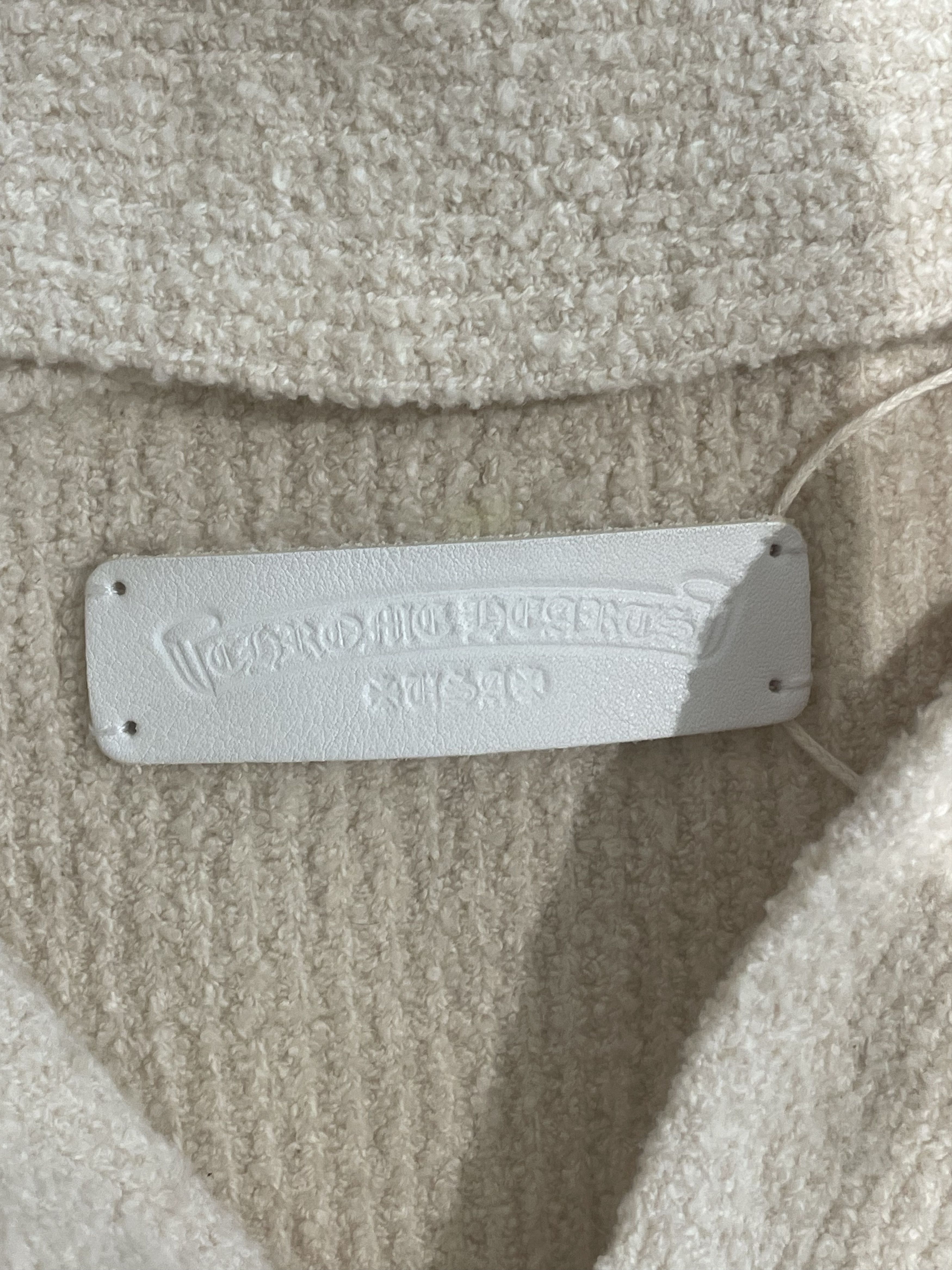 Chrome Hearts Chrome Hearts Leopard Cross Patch Cashmere Pullover Hoodie Size ONE SIZE - 8 Thumbnail