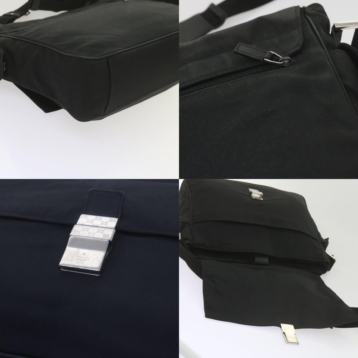 Gucci GUCCI Shoulder Bag Nylon Black Size ONE SIZE - 11 Thumbnail