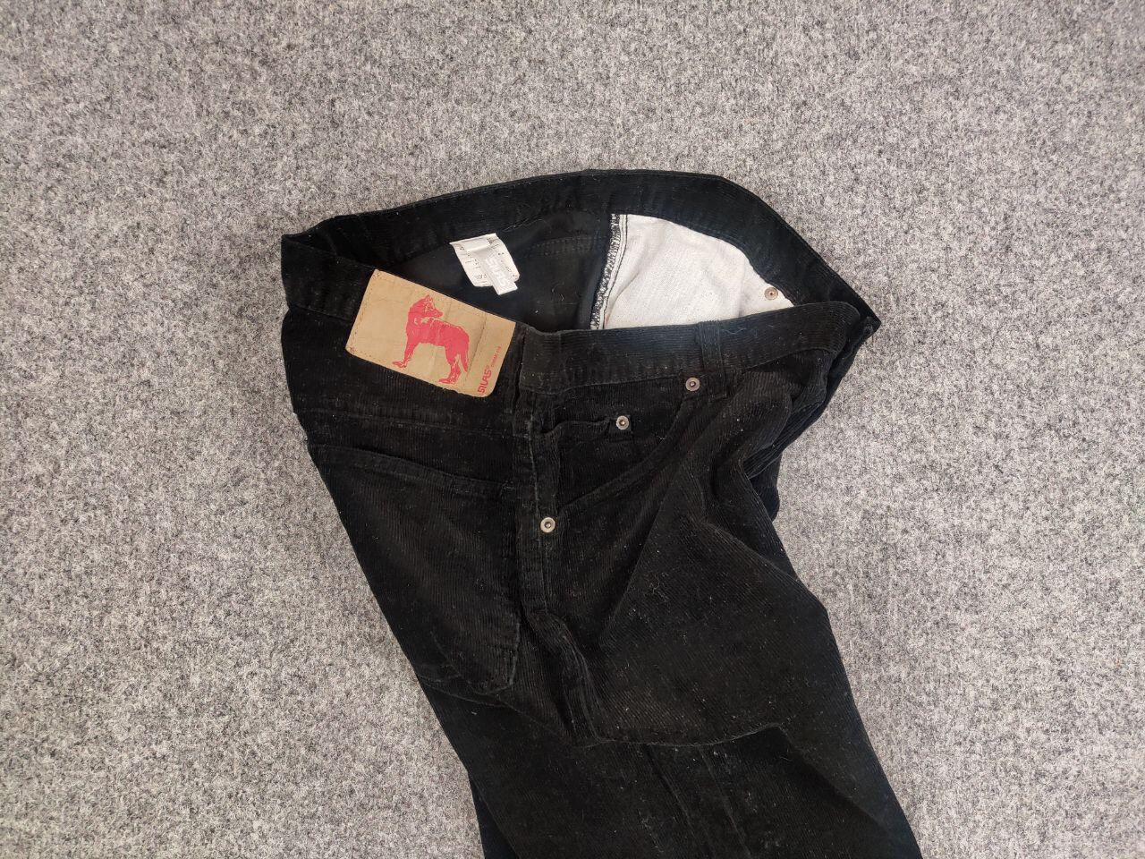 Other Rare Silas Japan Design Black Trousers Corduroy Pants Size US 34 / EU 50 - 13 Thumbnail