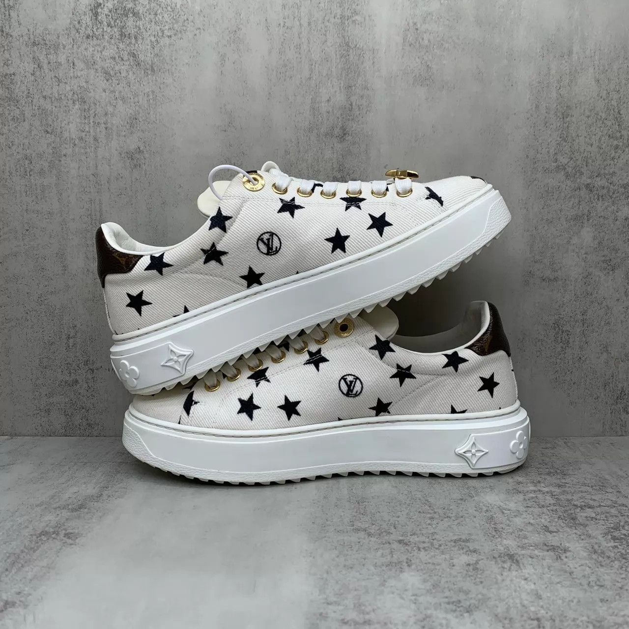 Louis Vuitton LV Time Out Star Sneakers EUR 36 95 New Size US 5.5 / IT 35.5 - 3 Thumbnail