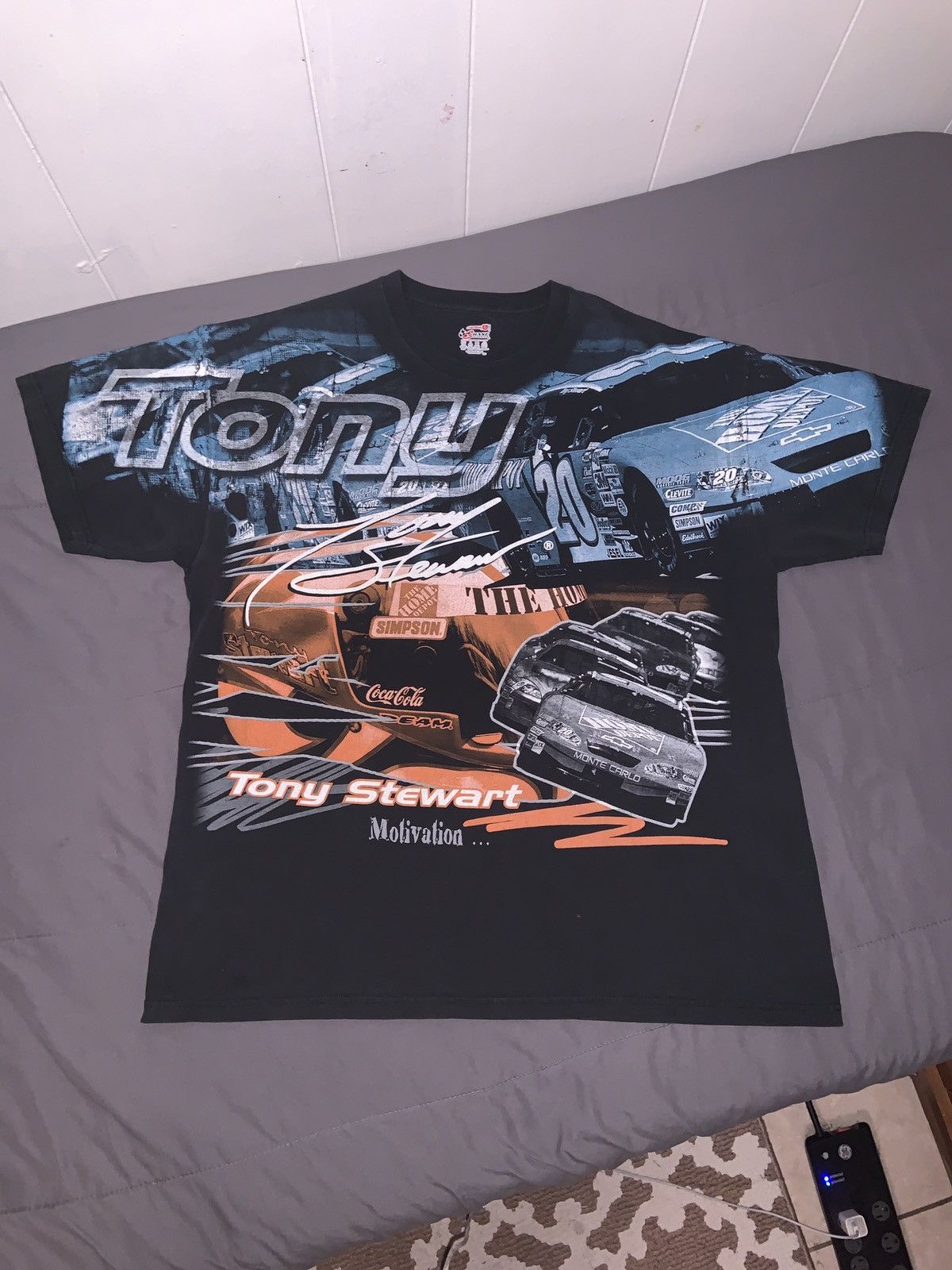 Chase Authentics Vintage 2003 AOP Tony Stewart NASCAR - Size L Size US L / EU 52-54 / 3 - 1 Thumbnail