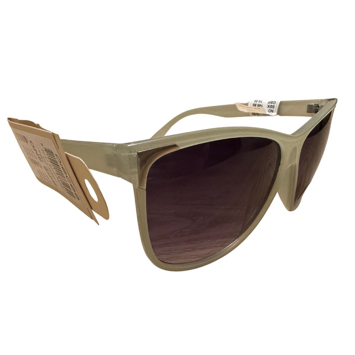 Other Vintage PIECES Sunglasses Gray Frame Size ONE SIZE - 3 Thumbnail