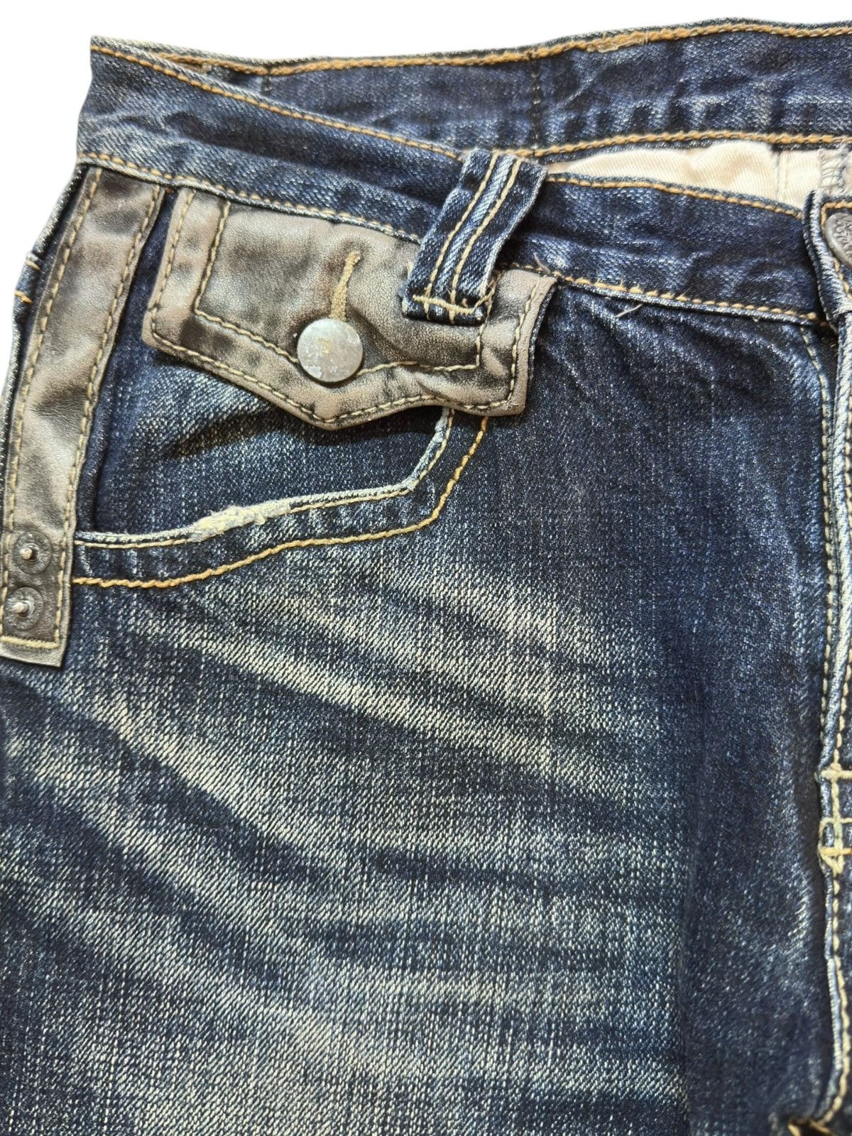 Hysteric Glamour Vintage Donon Whiskers Grunge Denim Size US 30 / EU 46 - 5 Thumbnail