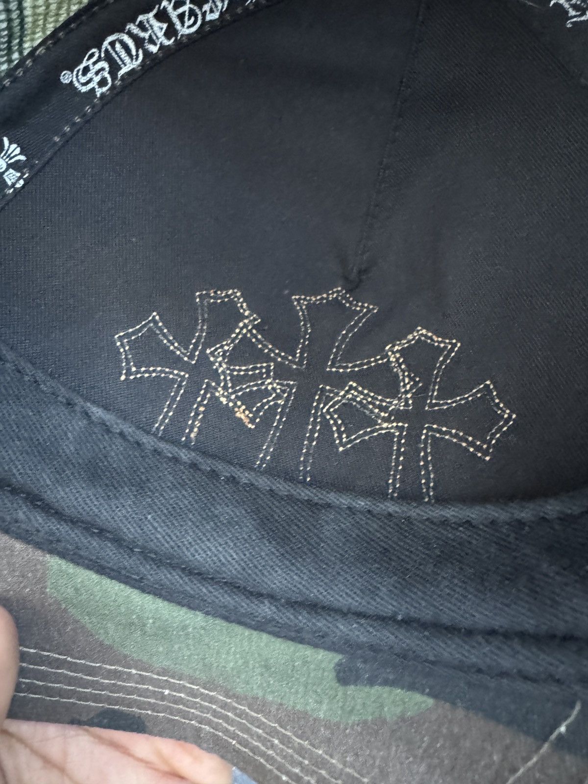 Chrome Hearts Chrome Hearts 3 Cross Trucker Size ONE SIZE - 5 Thumbnail