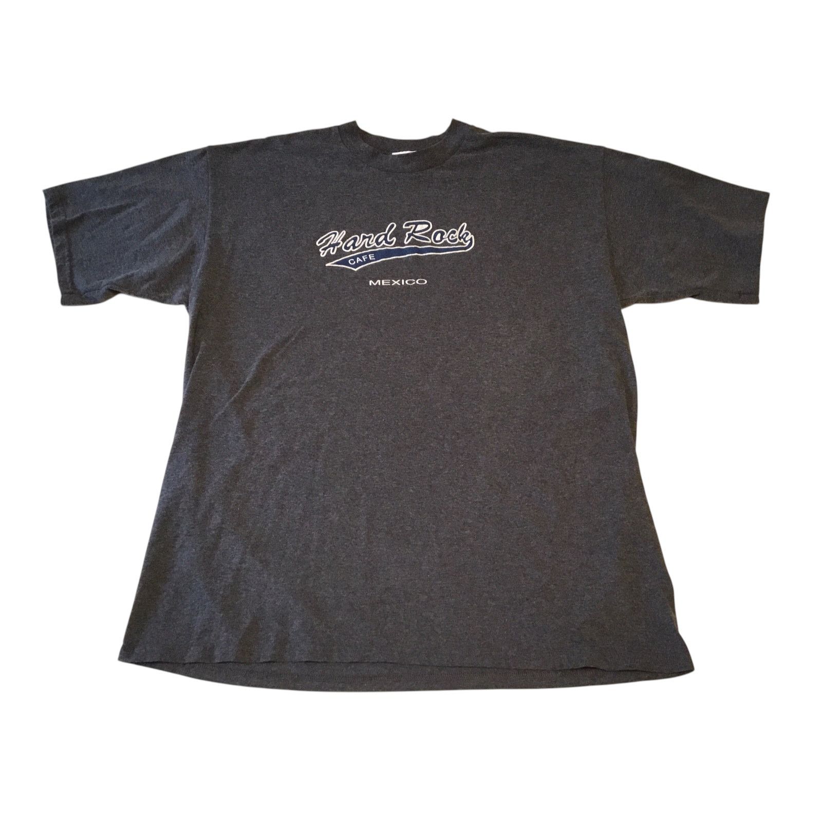 Hard Rock Cafe Hard Rock Cafe XL Gray T-Shirt Mexico Classic Logo Size US XL / EU 56 / 4 - 3 Thumbnail
