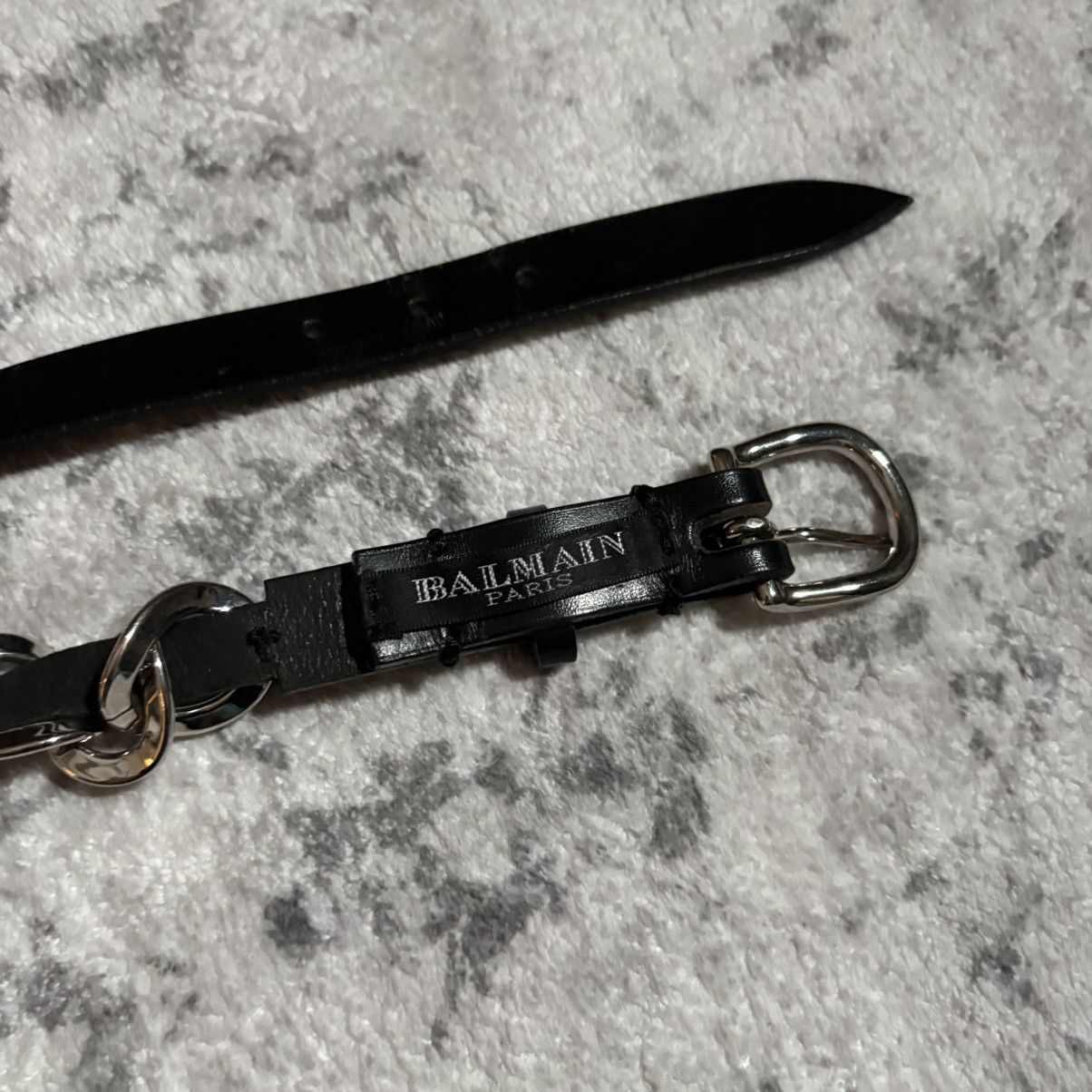 Balmain Balmain AW09 Interlocked Chain Belt By Christophe Decarnin Size ONE SIZE - 2 Thumbnail