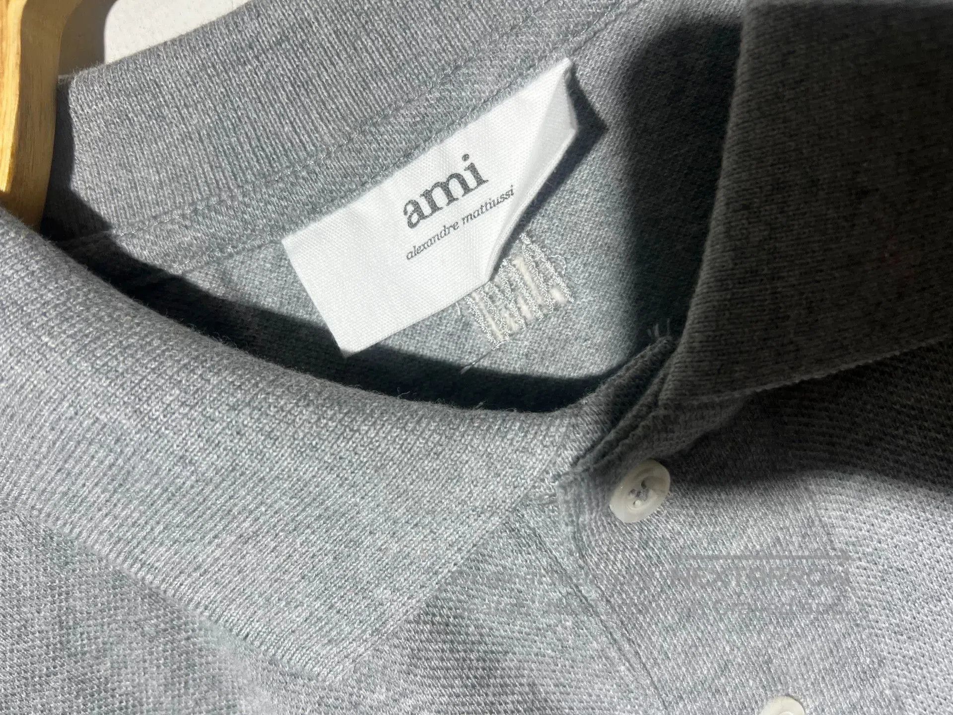 AMI AMi Men's Classic Polo Shirt. Size US L / EU 52-54 / 3 - 5 Thumbnail