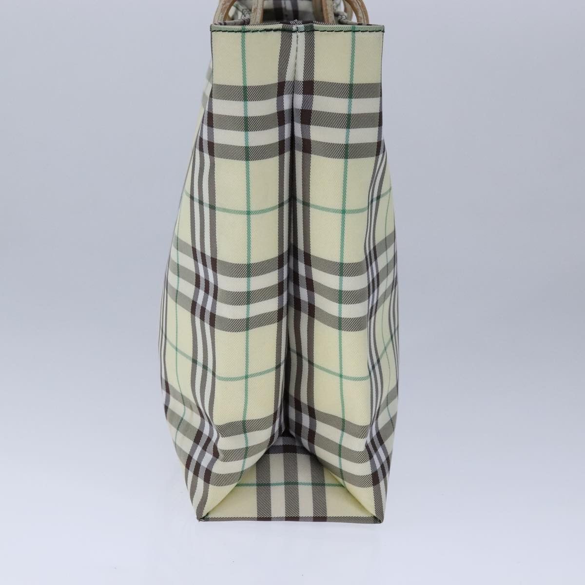 Burberry Burberry Nova Check Hand Bag Nylon Yellow Size ONE SIZE - 4 Thumbnail
