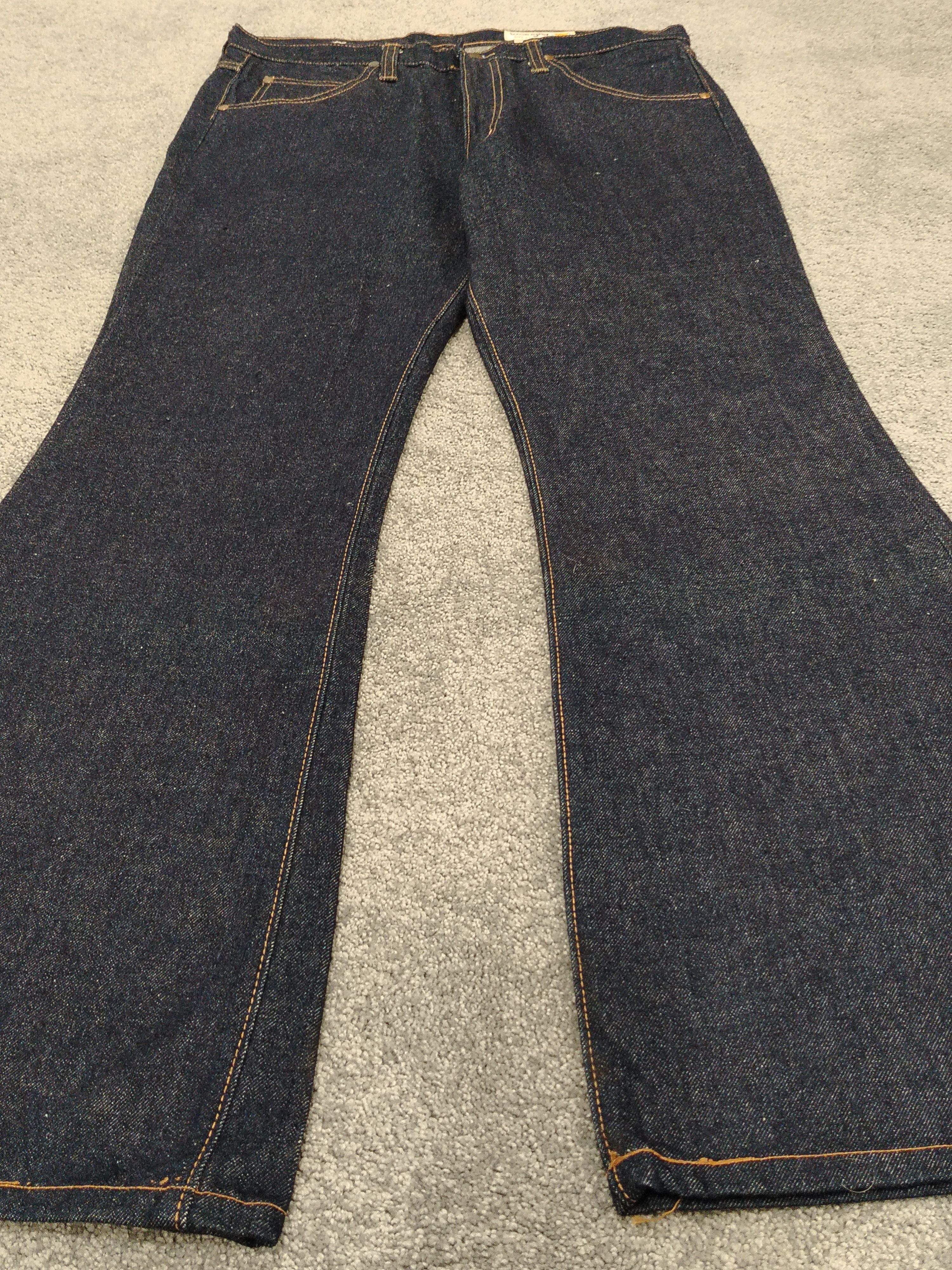 Japanese Brand Bootcut Flare Jeans Wrangler Vintage Size US 33 - 2 Thumbnail