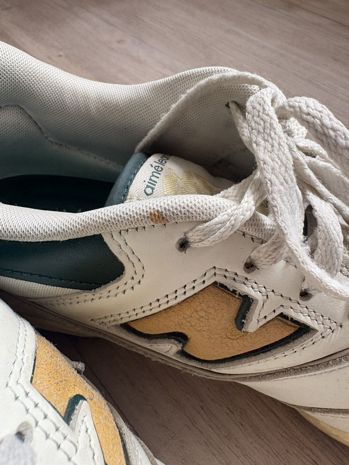 Aime Leon Dore × New Balance Aime Leon Dore New Balance 550 Natural Green Size US 9.5 / EU 42-43 - 9 Thumbnail
