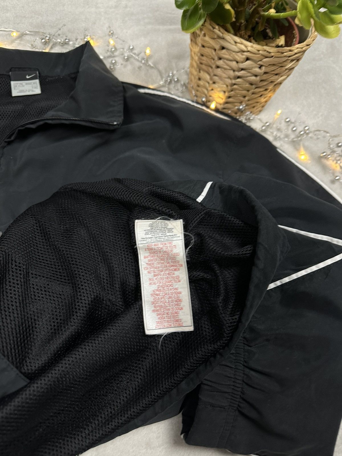 Nike × Vintage Nike Vintage Oversize Basic Logo Light Jacket Size US XXL / EU 58 / 5 - 6 Thumbnail
