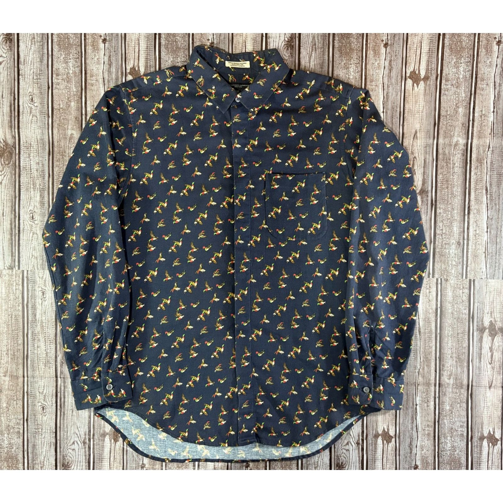 Engineered Garments Engineered Garments bird print flannel shirt size M color na Size US M / EU 48-50 / 2 - 1 Thumbnail