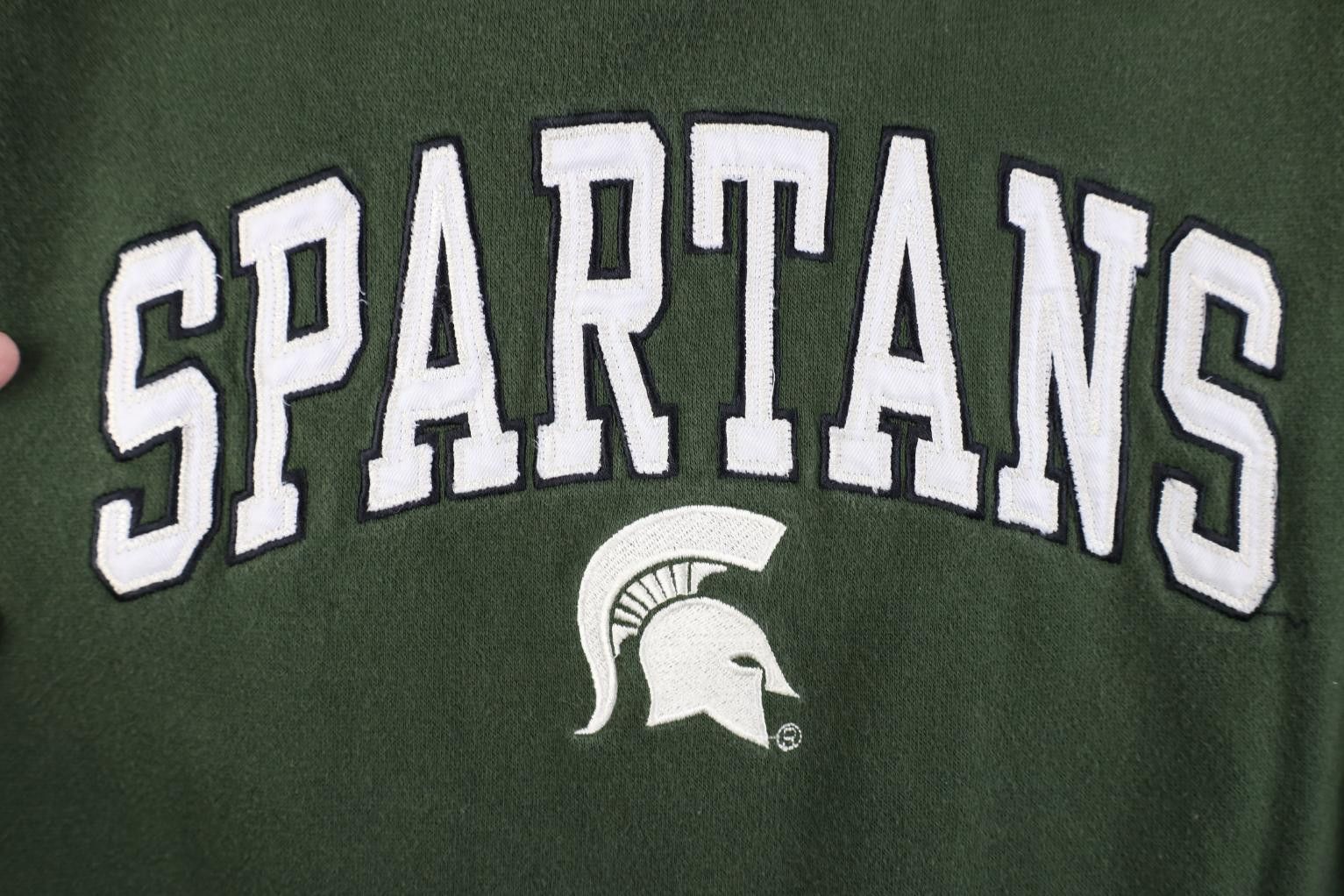 Vintage Vintage Michigan State University Spartans Hoodie Sweatshirt Size US S / EU 44-46 / 1 - 4 Thumbnail