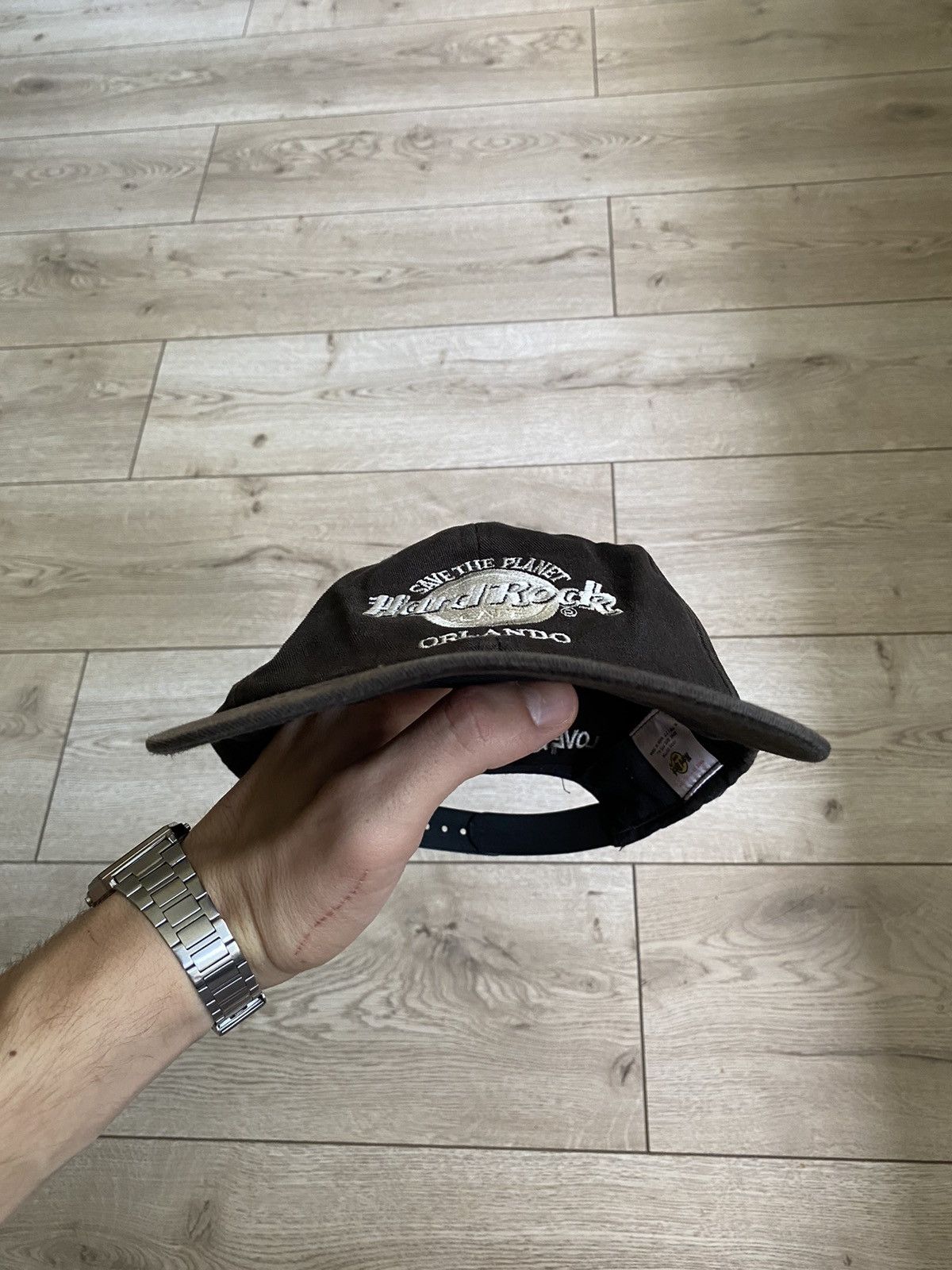 Hard Rock Cafe × Vintage Vintage 90s Hard Rock Cafe Orlando Har Cap Size ONE SIZE - 2 Thumbnail