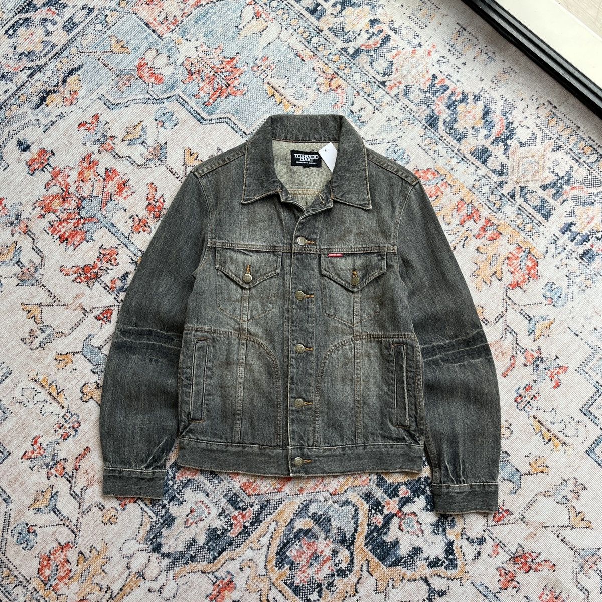 Tornado Mart TORNADO MART x JAPANESE BRAND TRUCKER JACKET Size US M / EU 48-50 / 2 - 1 Thumbnail