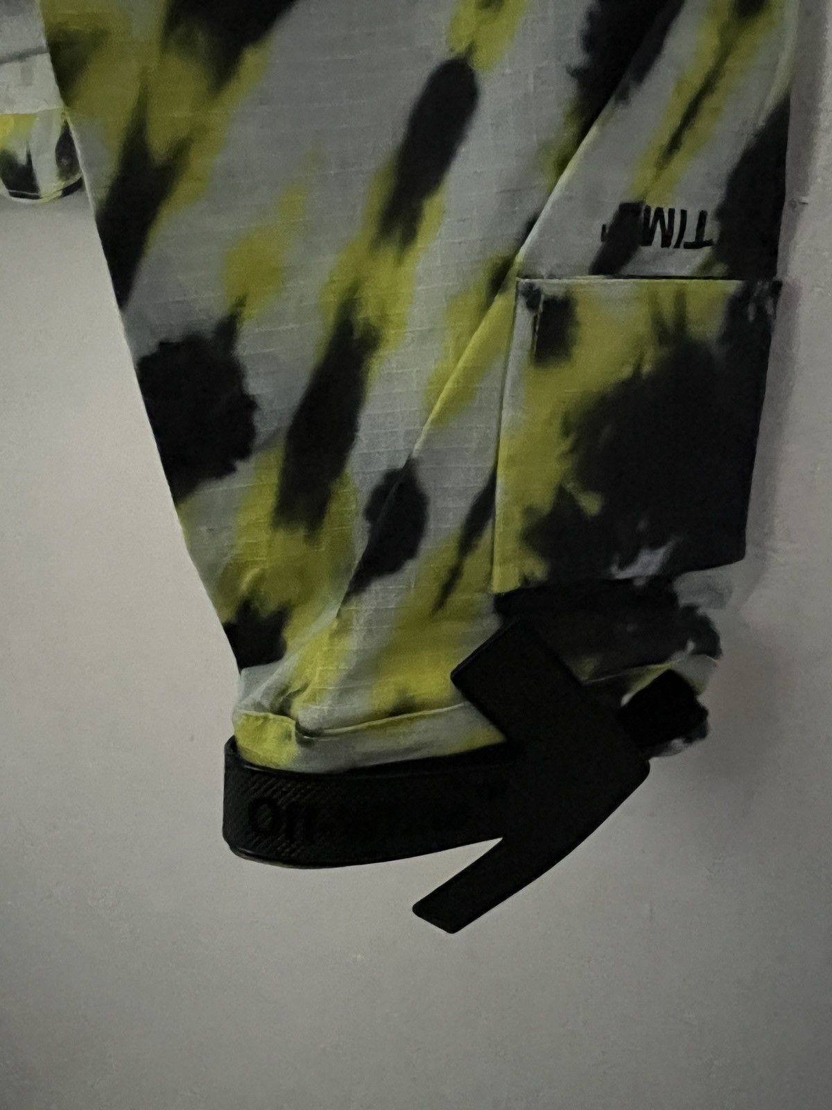 Nike × Off-White OFF-WHITE x Nike Lab Women’s Tie Dye NRG Windbreaker Volt Size M / US 6-8 / IT 42-44 - 8 Thumbnail