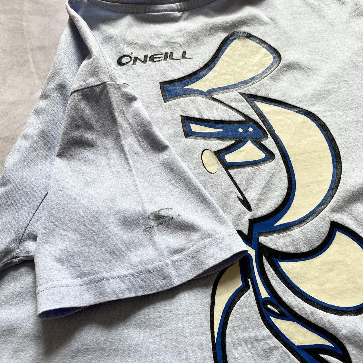 O'Neill × Vintage Vintage O’Neill Faded Quicksilver Billabong Vibe Tshirt Surf Size US M / EU 48-50 / 2 - 4 Thumbnail