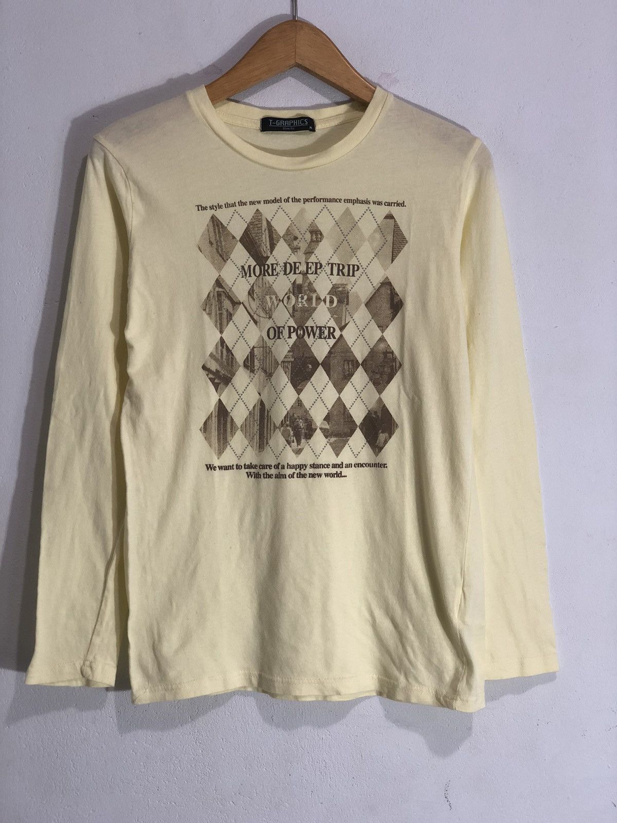 Hysteric Glamour MORE DEEP TRIP WORLD OF POWER LONGSLEEVE Size US M / EU 48-50 / 2 - 1 Thumbnail
